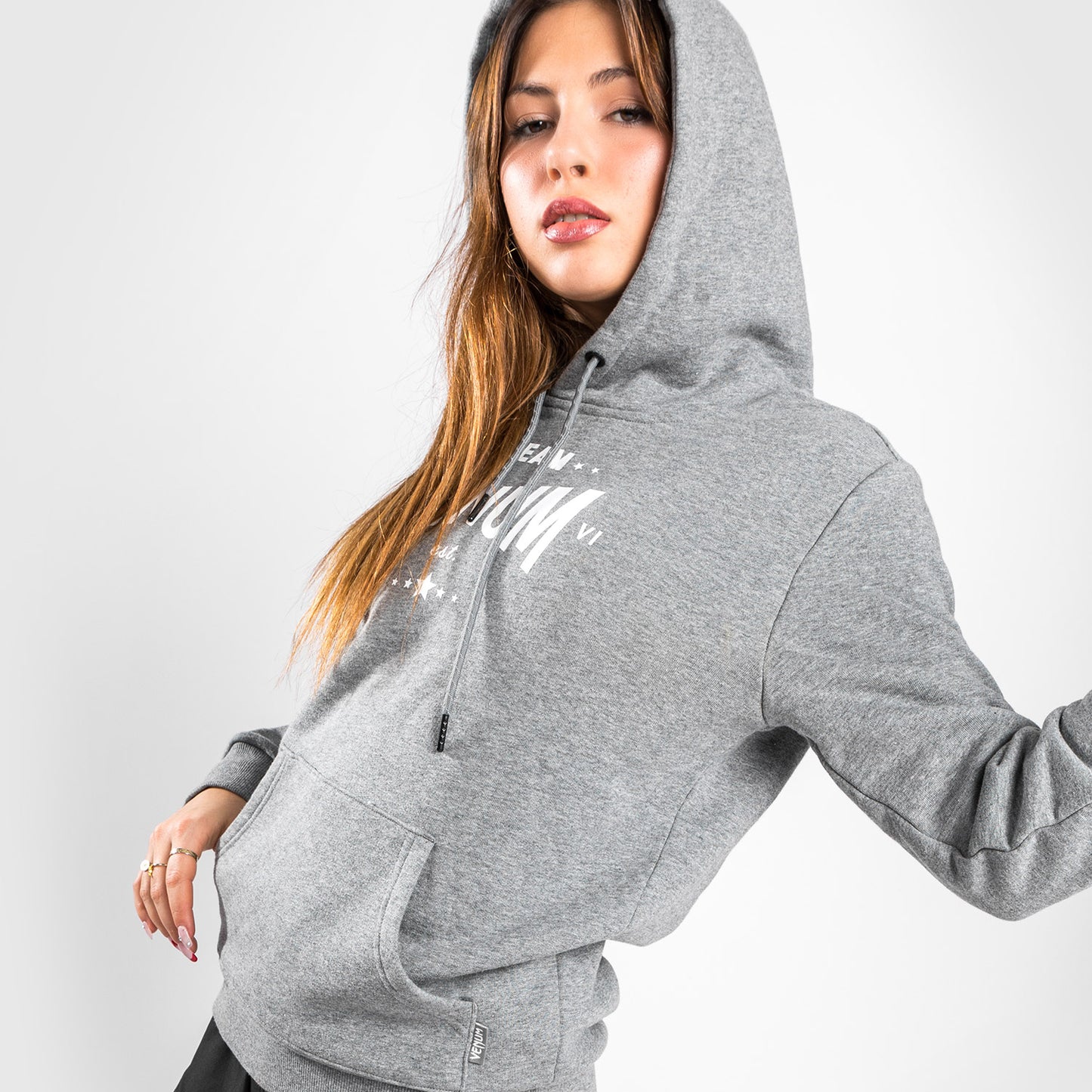Sudadera con capucha Venum Team 2.0 - Para mujer - Gris claro