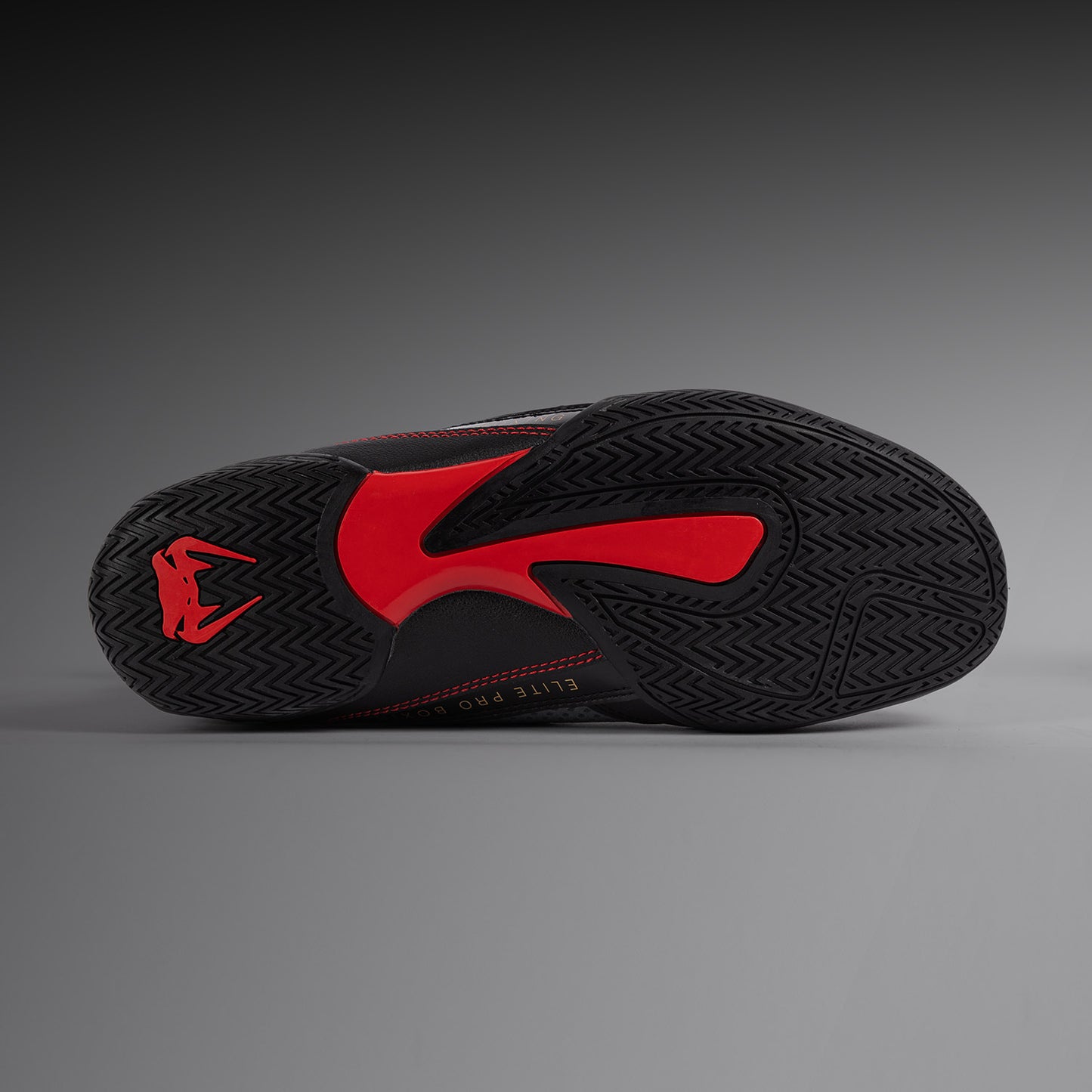 Venum Elite Zapatillas de Boxeo - Gris Tormenta/Oro