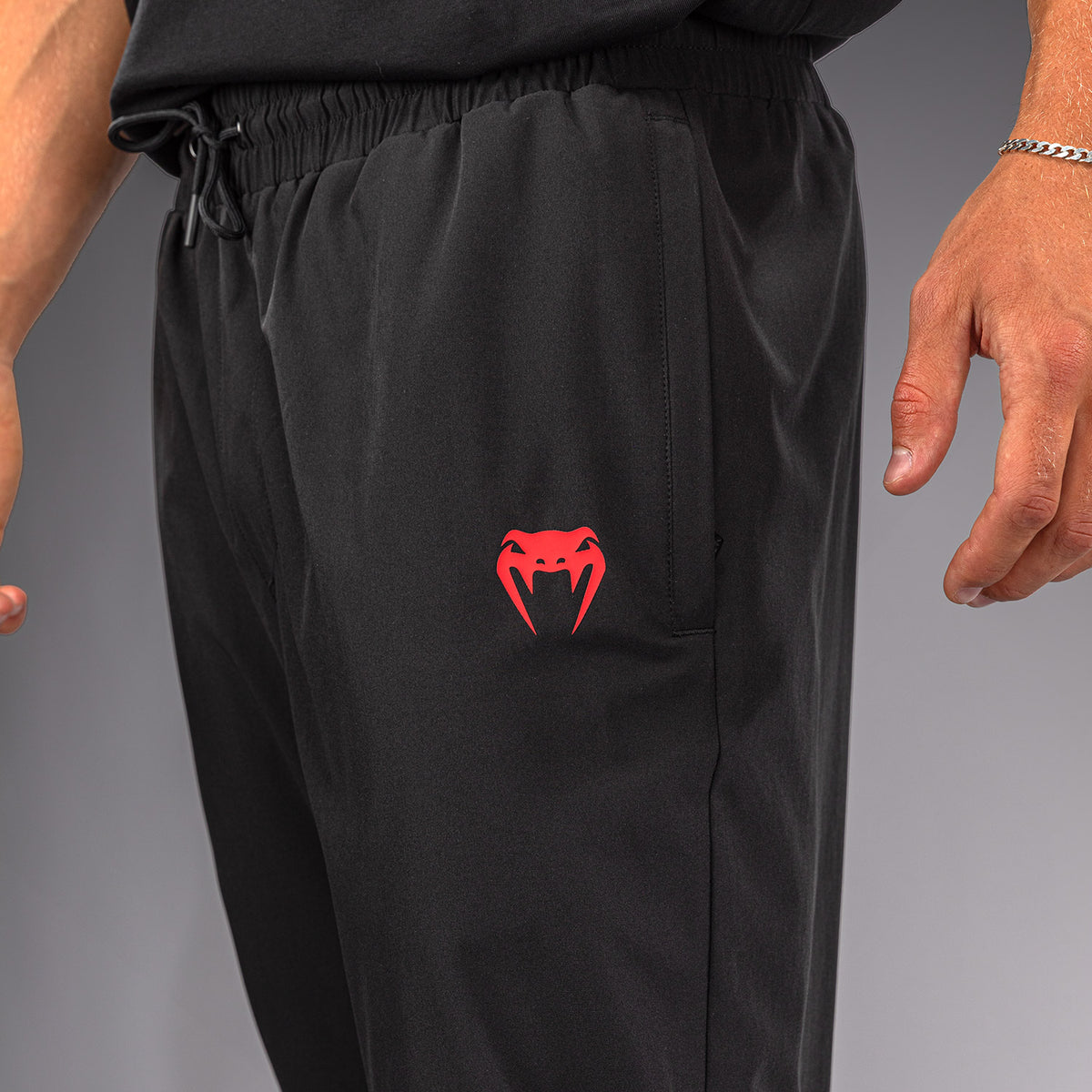 Venum Amazonia Reborn Pantalón de chándal - Negro/Rojo