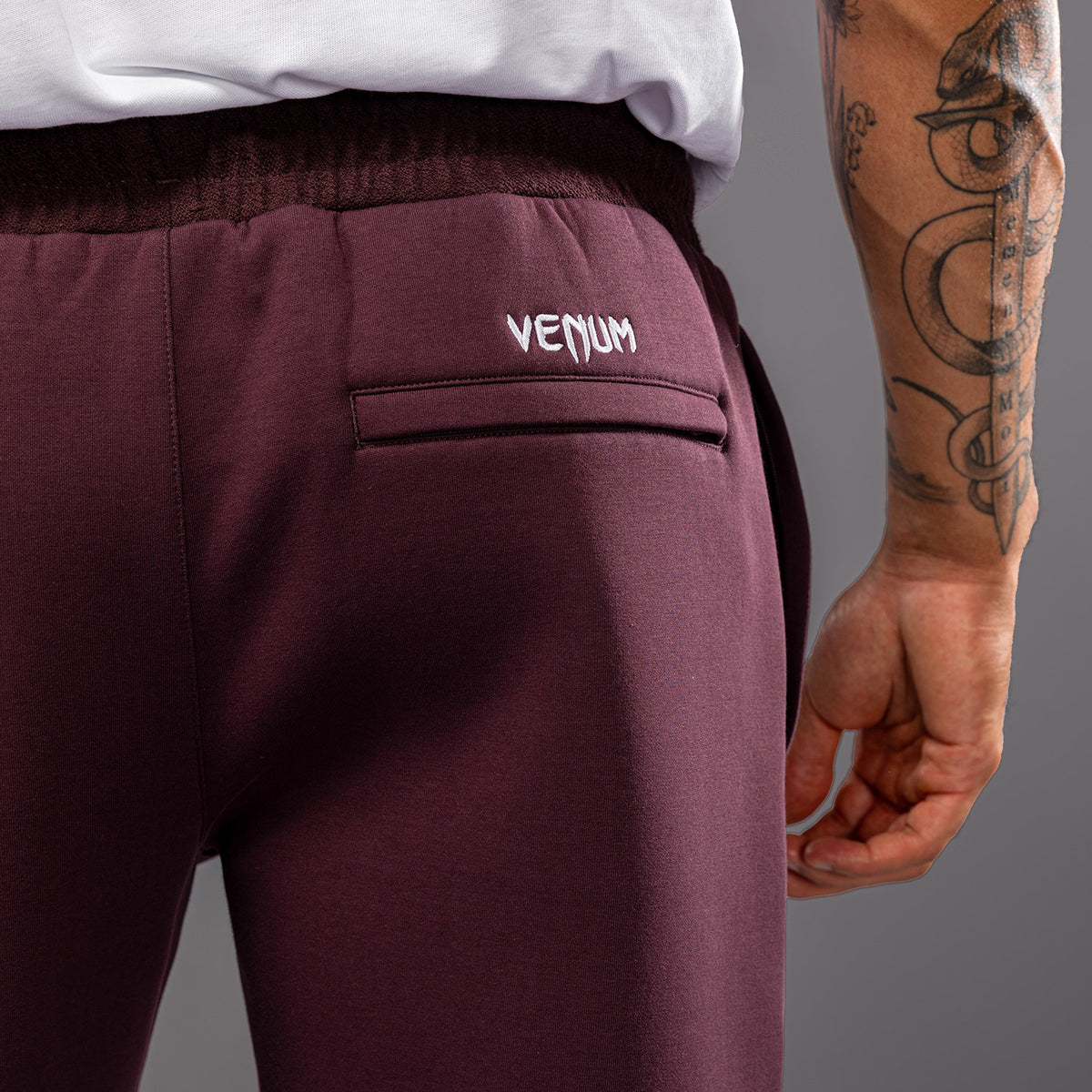 Venum Attack Fleece & Weave Pantalón de chándal - Burdeos
