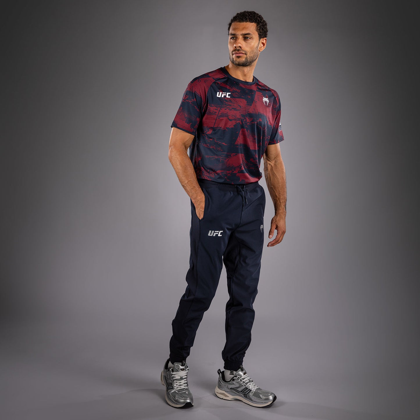 UFC Zenith by Venum Authentic Fight Week Pantalón Hombre - Azul marino