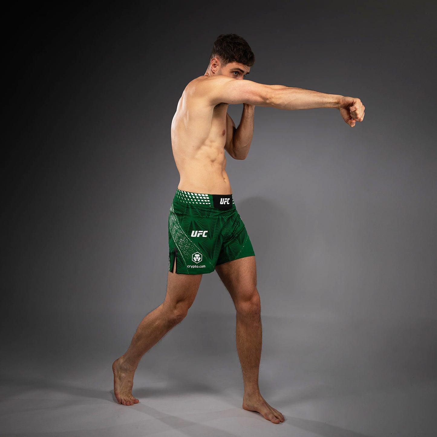 UFC Zenith by Venum Authentic Fight Night Short de pelea ajuste corto Hombre - Verde