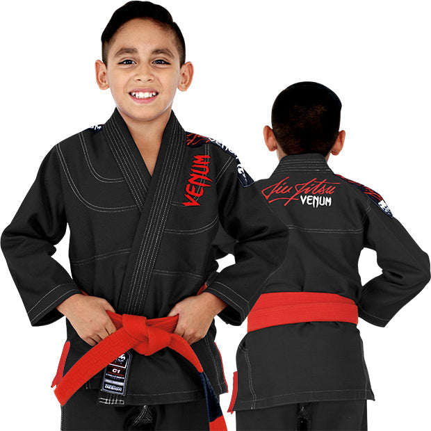 Kimono BJJ Venum Contender Kids - Negro – Venum España