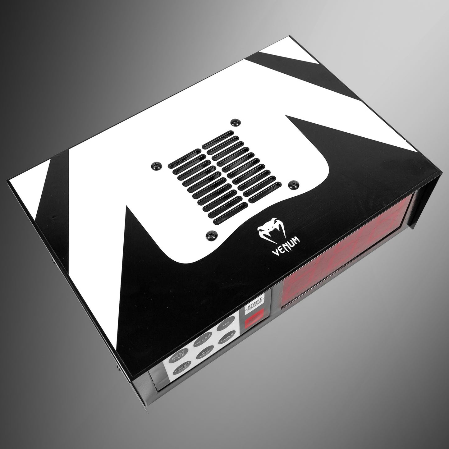 Temporizador de boxeo - negro/blanco