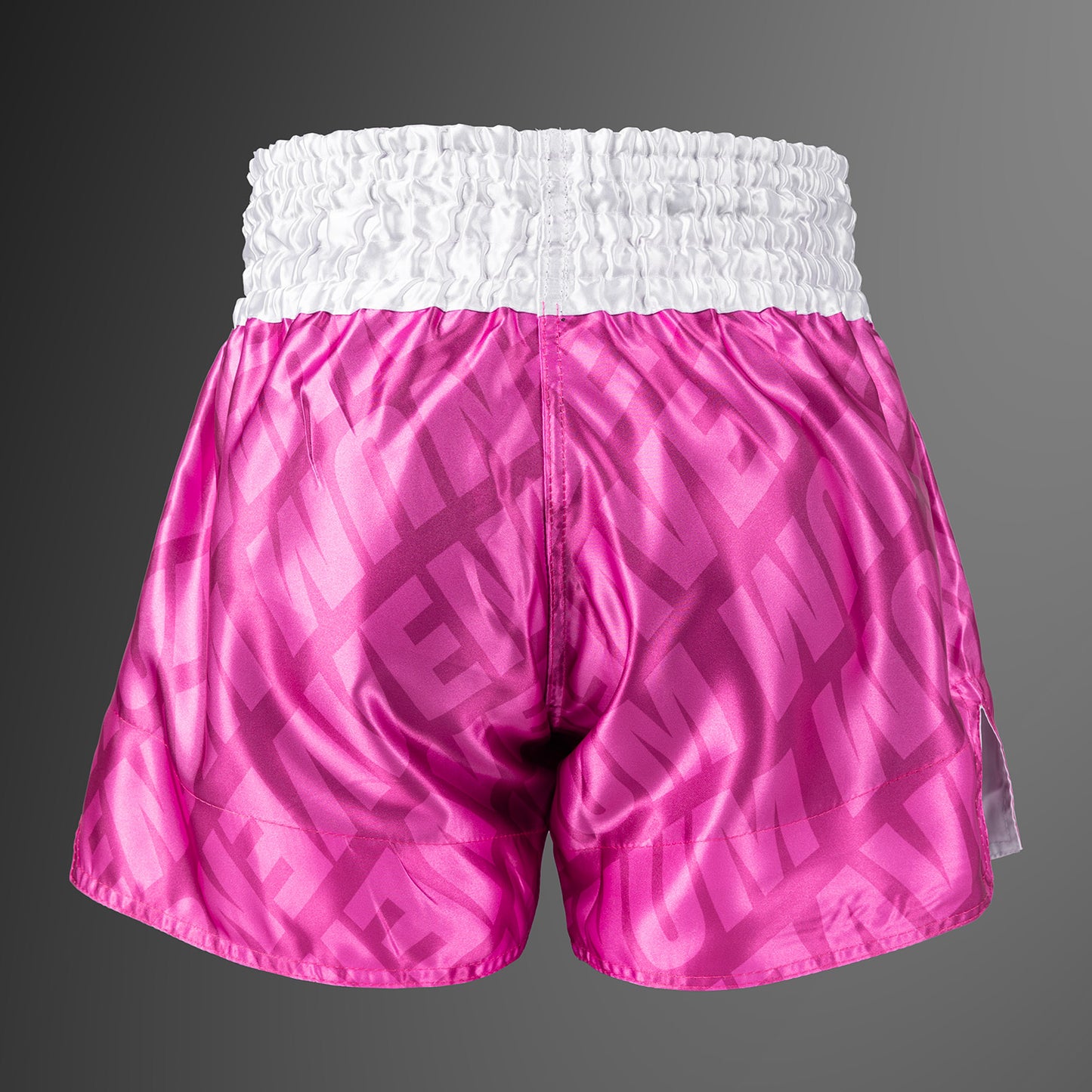 Venum Contender XT Pantalones Cortos Muay Thai - Rosa Chicle/Blanco
