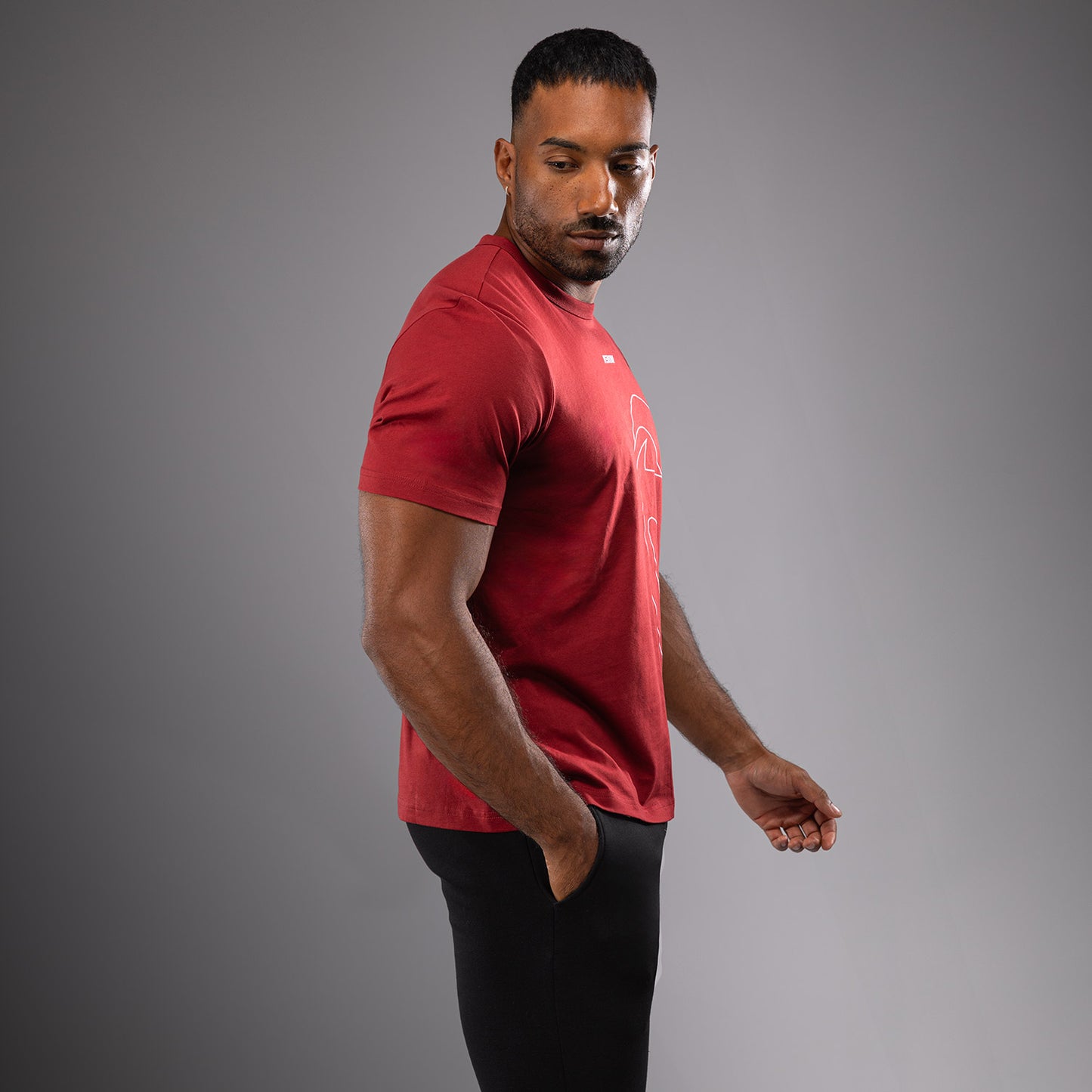 Venum Giant Connect Camiseta - Rojo Carmin
