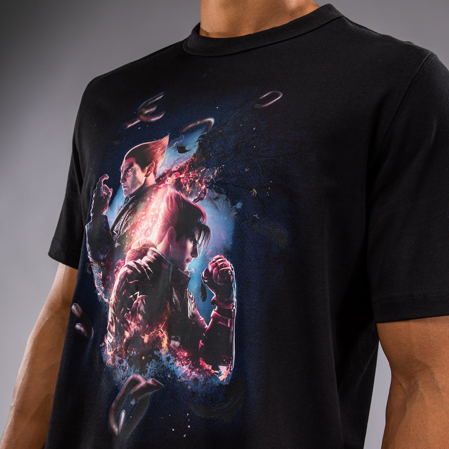 Venum x TEKKEN 8 - Camiseta Poster - Negro/Blanco