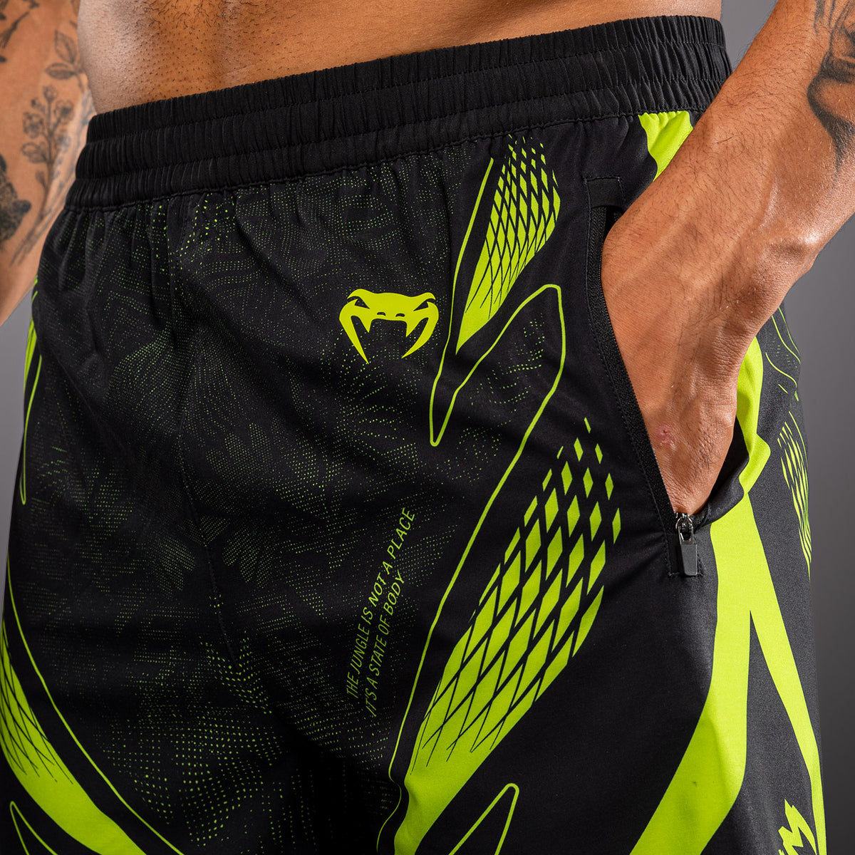 Venum Amazonia Reborn Pantalón corto de entrenamiento - Negro/Verde