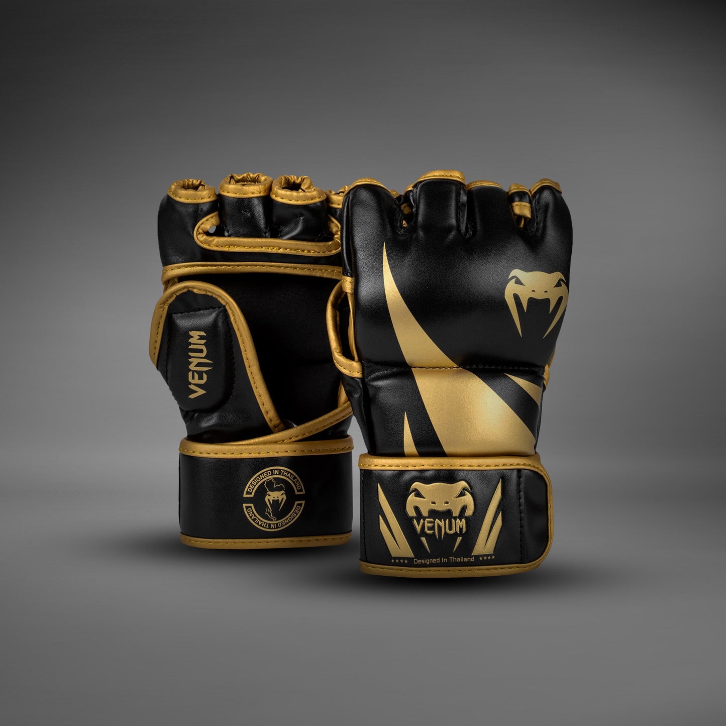 Guantes de MMA Venum Challenger - Negro/Oro