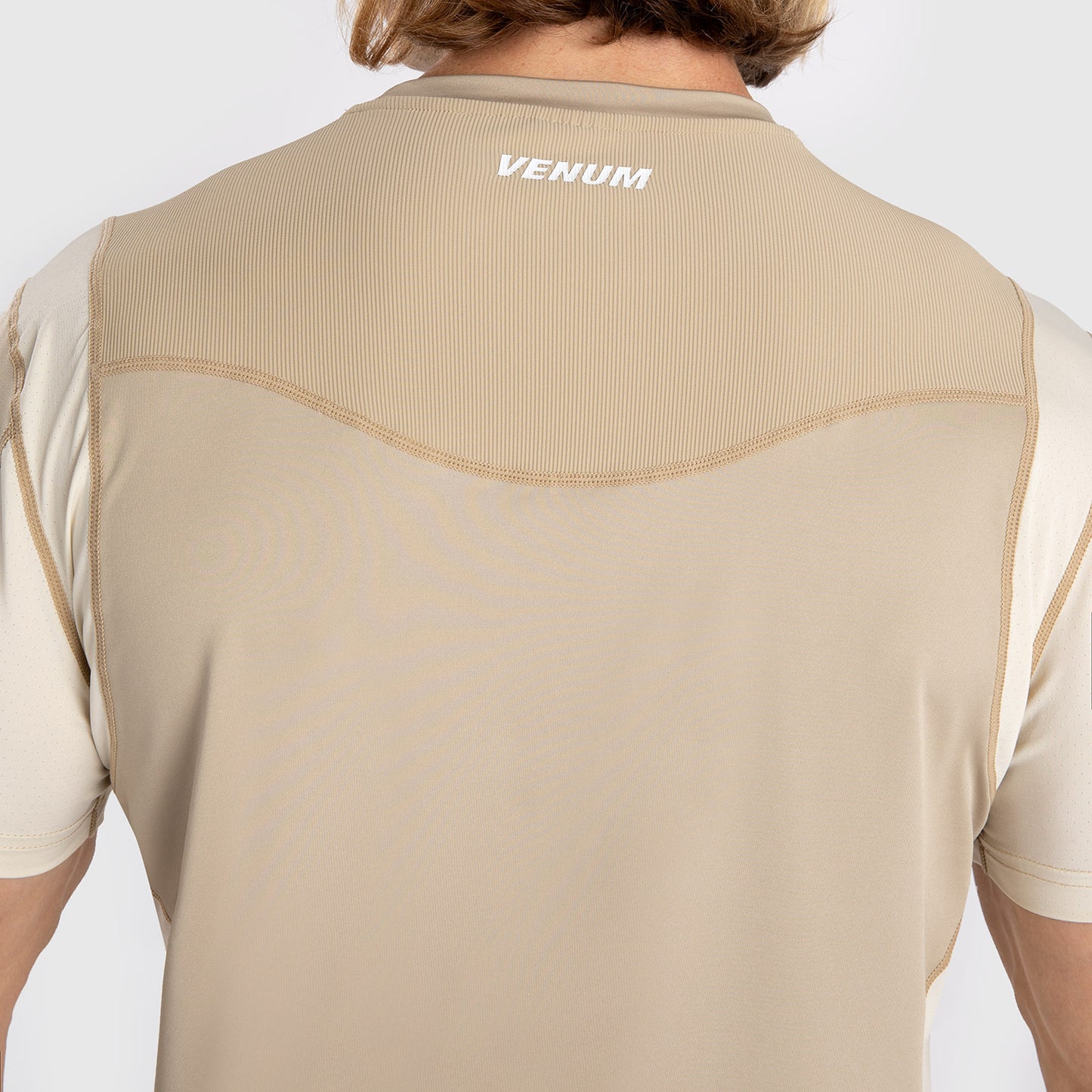 Venum Tempest Camiseta para Hombre Dry-Tech - Beige/Arena