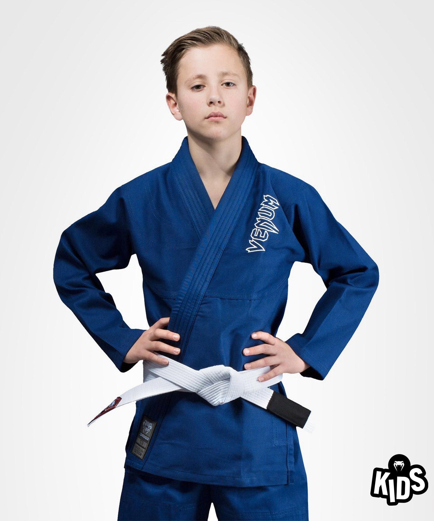 Kimono BJJ Venum Contender Kids - Azul – Venum España