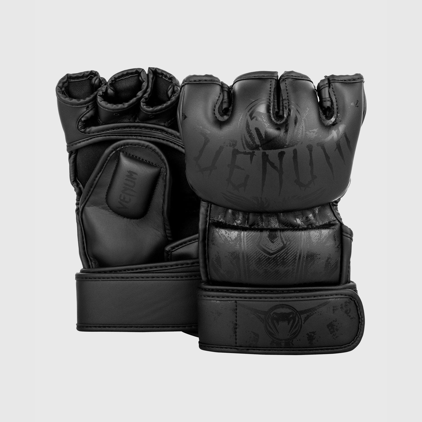 Venum Gladiator 3.0 Guantes de MMA - Negro mate
