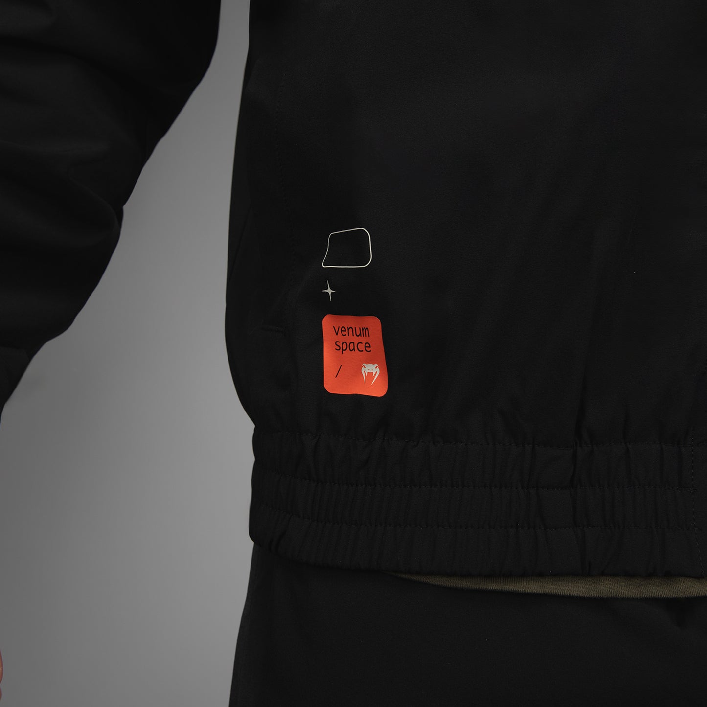 Venum Eclipse Chaqueta Track – Negro/Marfil