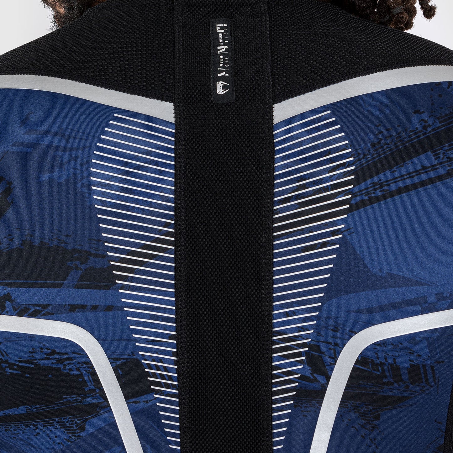 Venum Electron 3.0 Lycra Manga Larga - Azul Marino