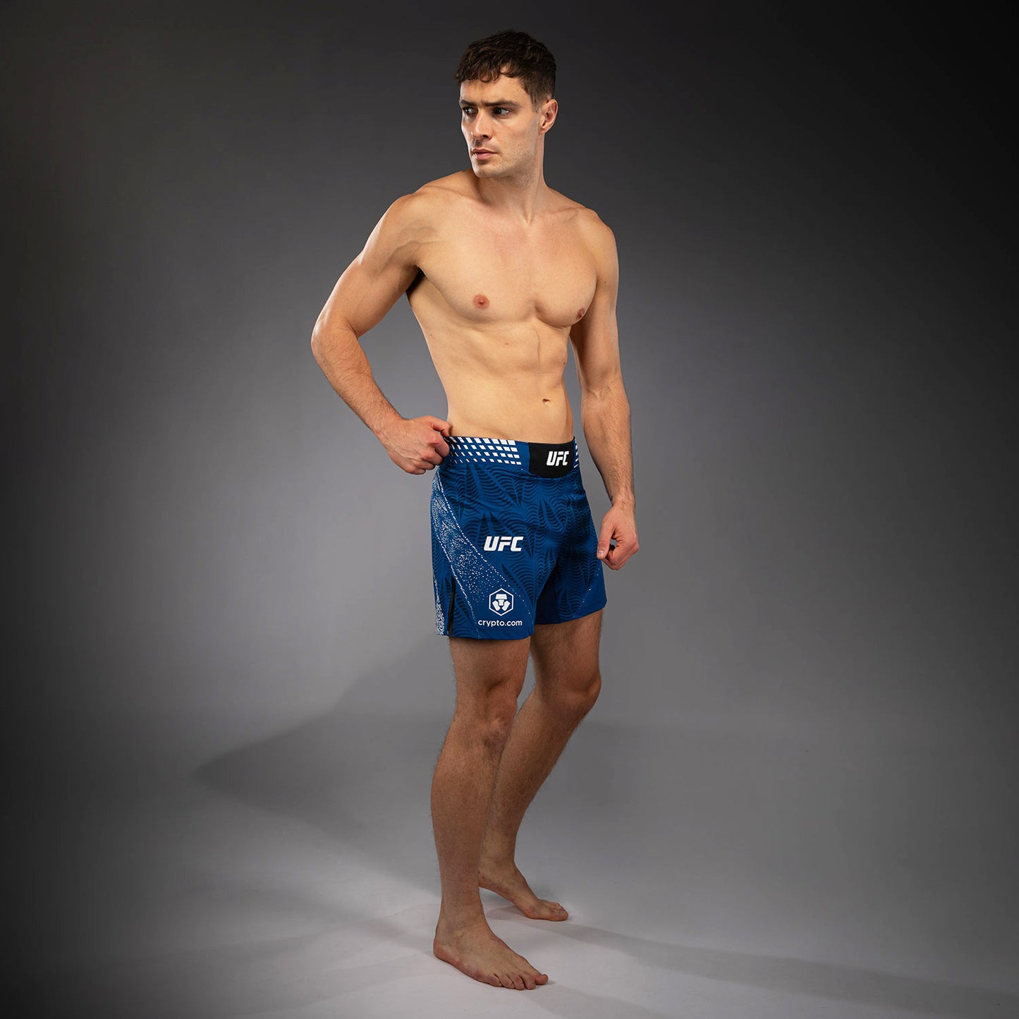 UFC Zenith by Venum Authentic Fight Night Short de pelea ajuste corto Hombre Personalizado - Azul