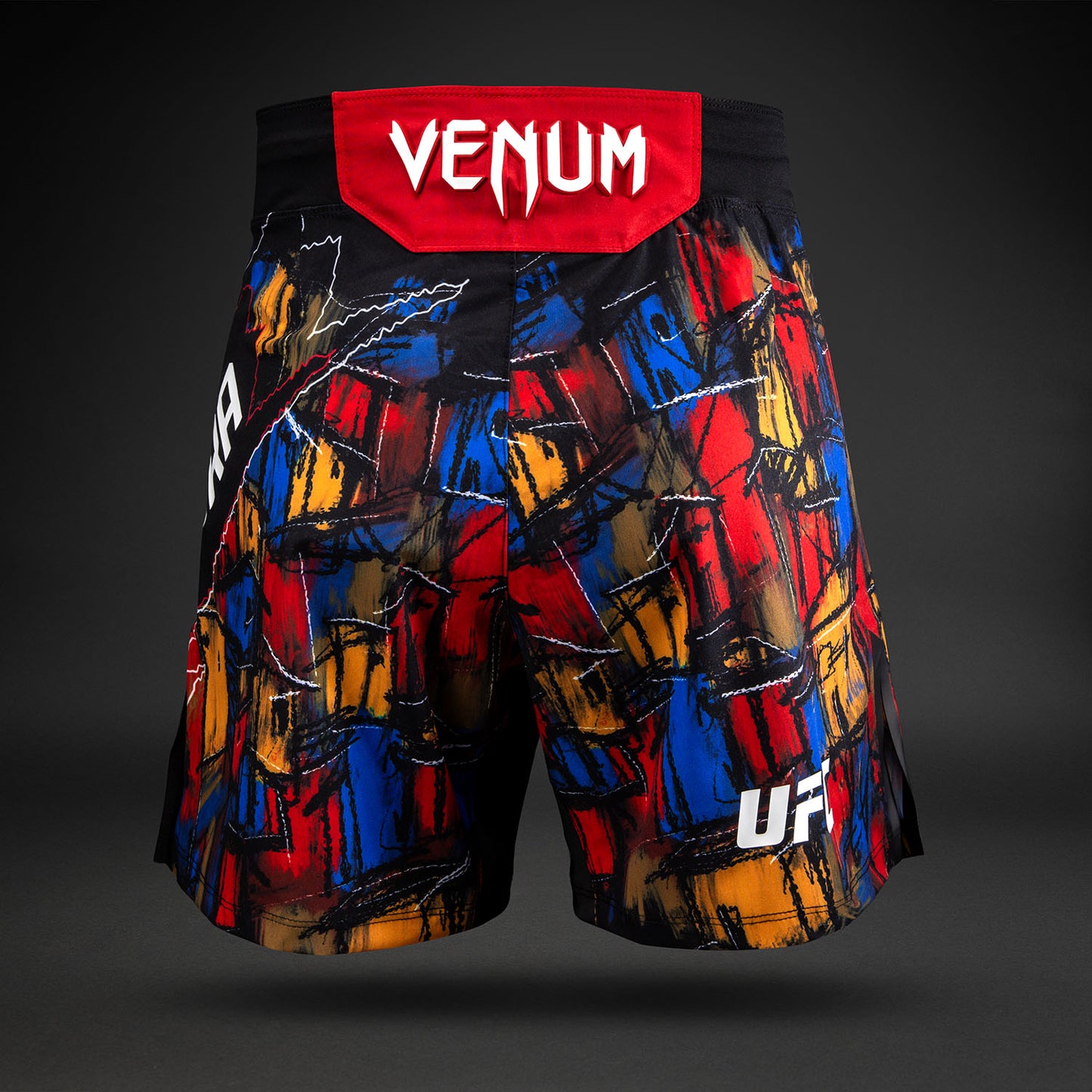 UFC Unrivaled by Venum Charles Oliveira Pantalones de Lucha para Hombres - Rojo