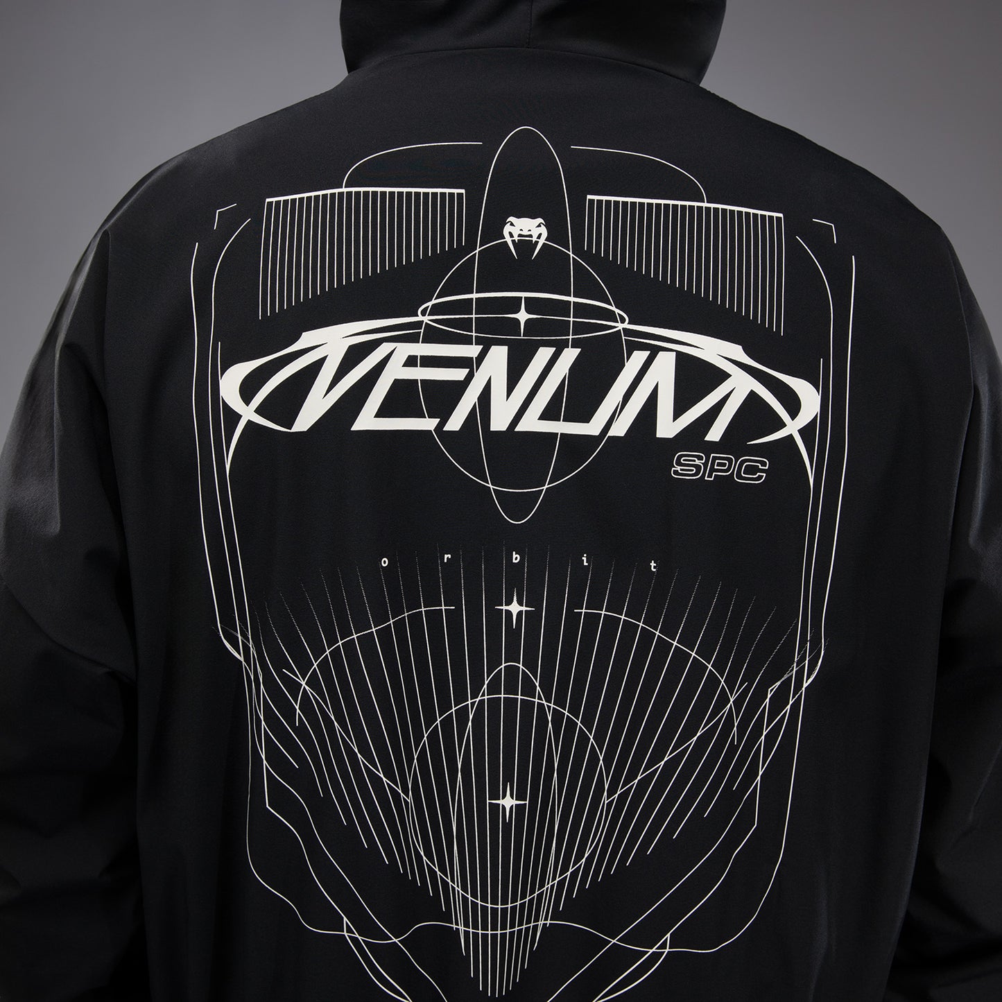 Venum Eclipse Chaqueta Track – Negro/Marfil