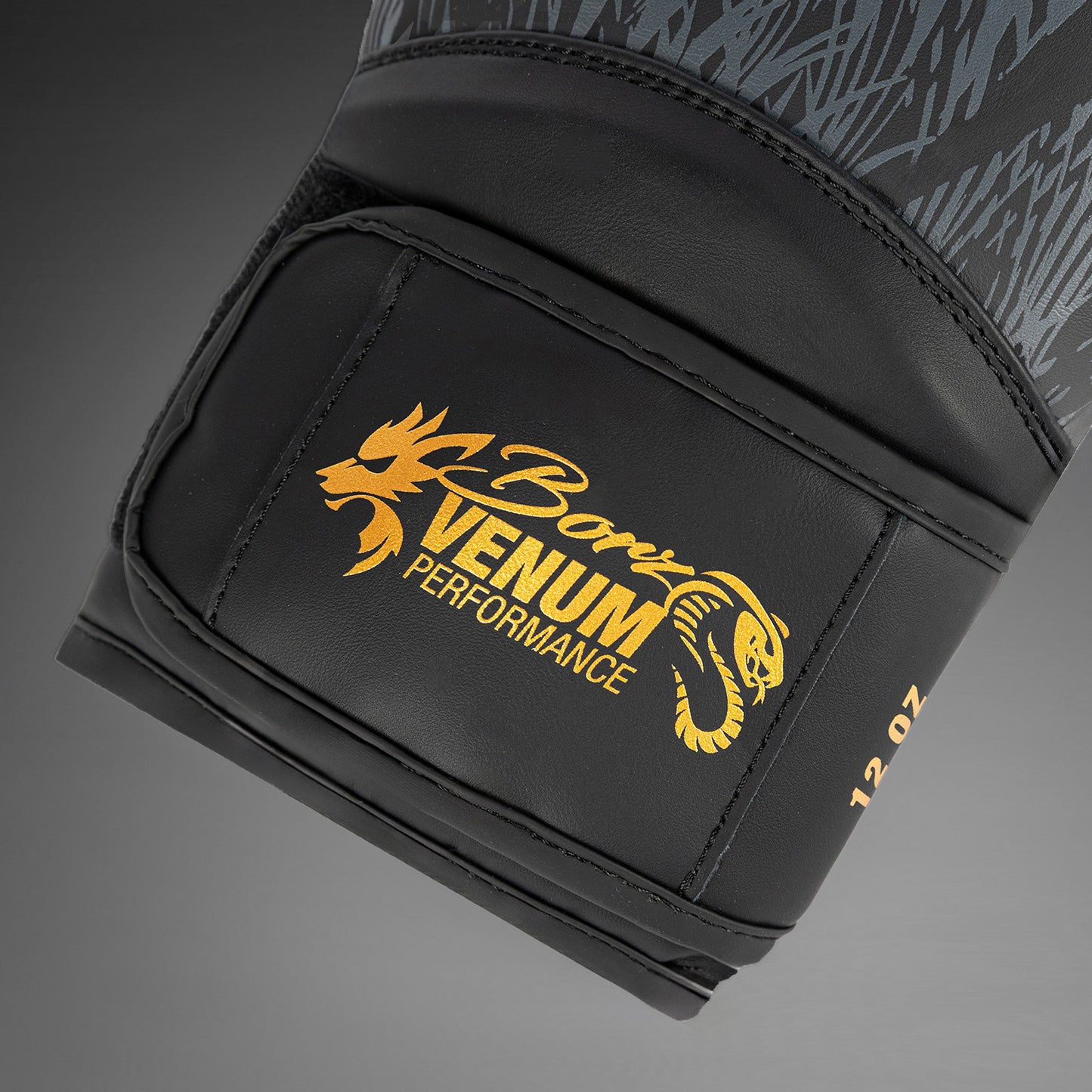 Venum x Chimaev Guantes de Boxeo - Negro/Gris