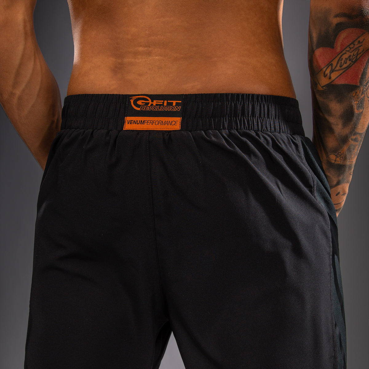 Venum G-Fit Revolution Pantalón corto de entrenamiento - Negro/Cobre