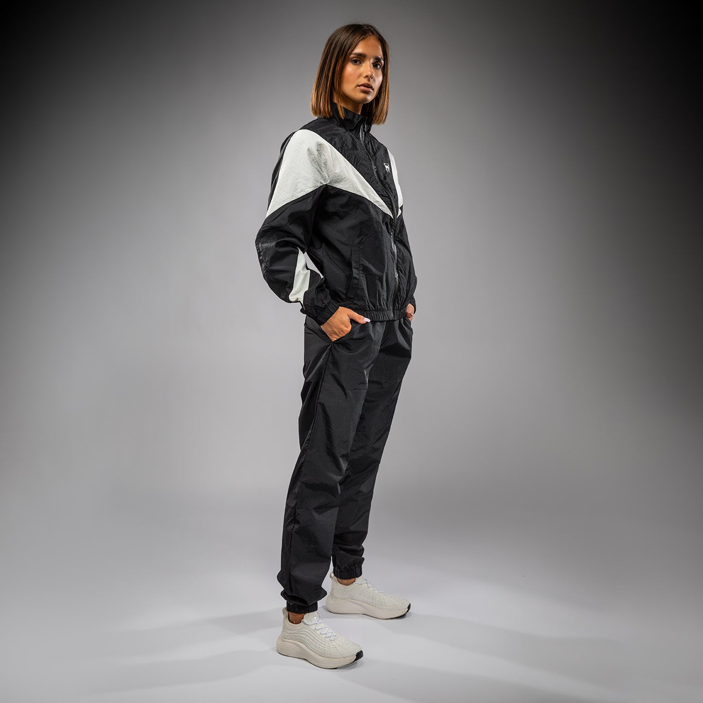 Venum Vectra Chaqueta de Chándal para Mujer - Negro/Blanco