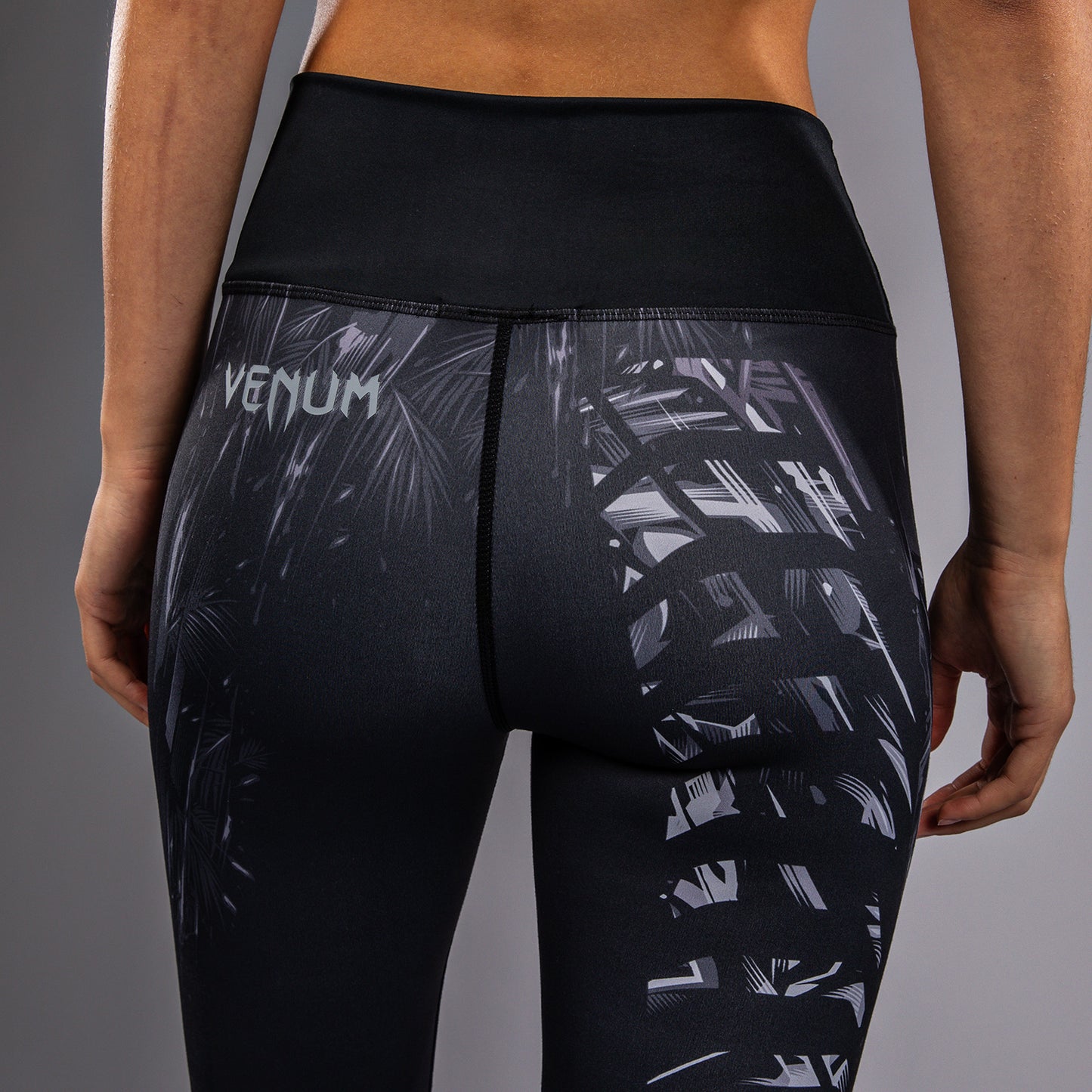 Venum Tiger Leggings para Mujer - Negro/Plata