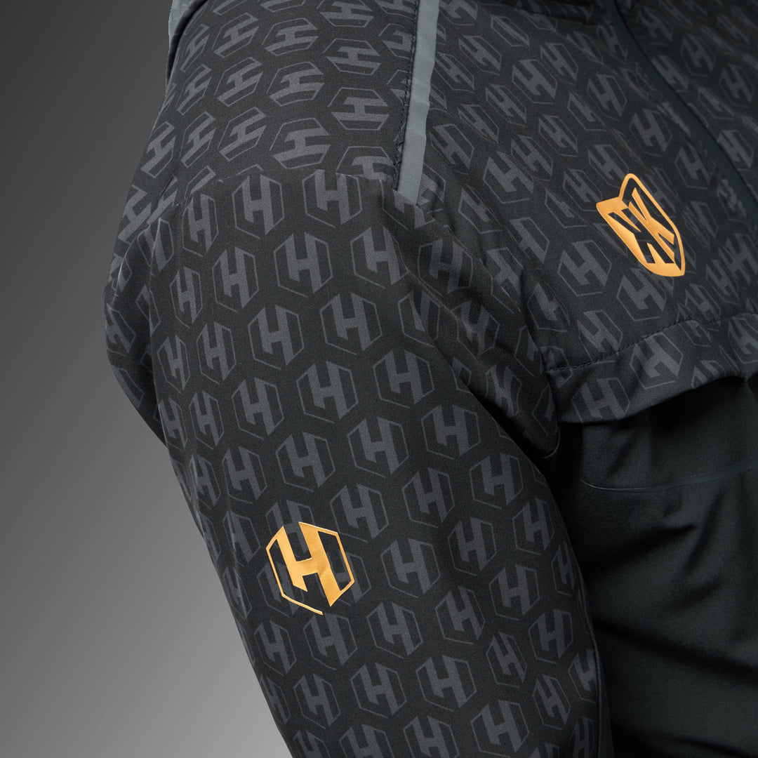 FK x Venum Hexagone MMA Chándal Chándal completo (chaqueta + pantalón) - Negro/Oro