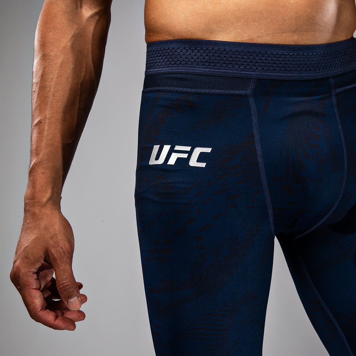 UFC Fusion by Venum Fight Week Leggings de Rendimiento para Hombre - Azul oceánico
