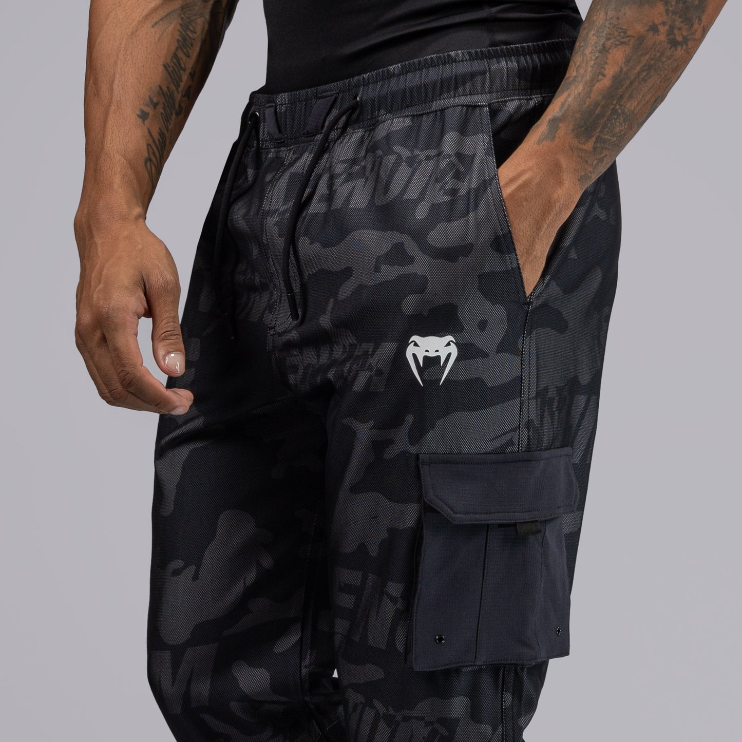 Venum Trooper Pantalones de Chándal Para Hombre - Negro/Carbón