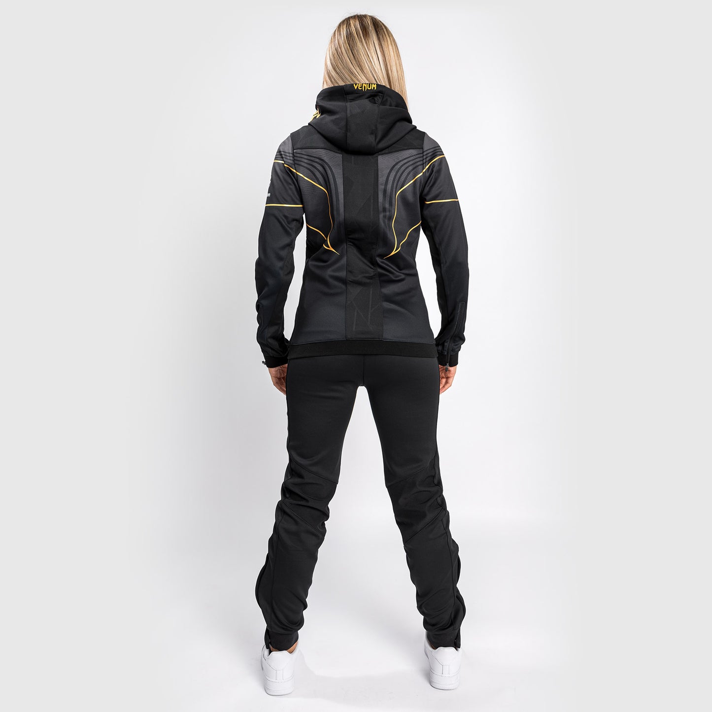 Sudadera con capucha UFC Venum Authentic Fight Night 2.0 para mujer - Campeón