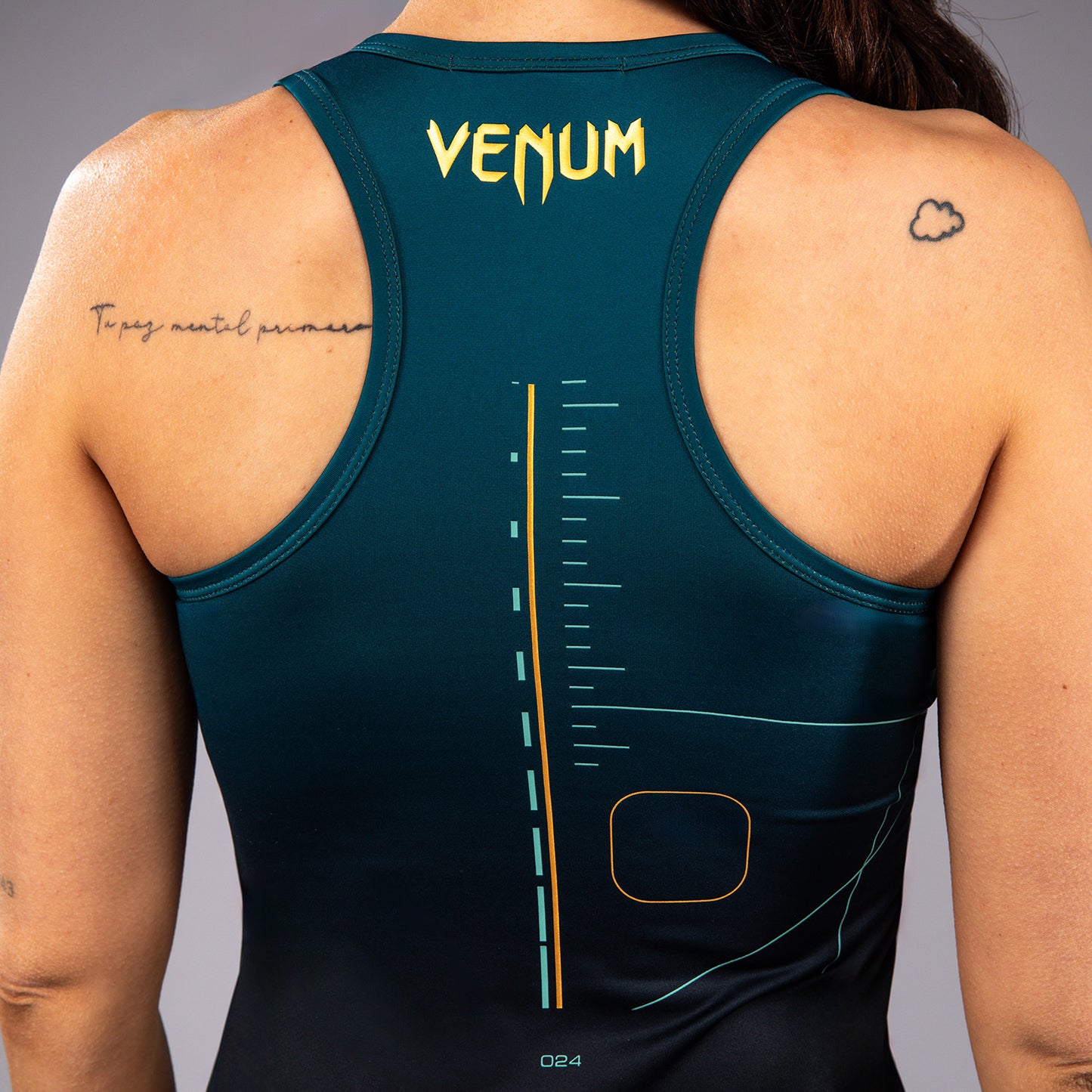 Venum Tactical XT Camiseta de tirantes Dry-Tech - Negra/Verde bosque