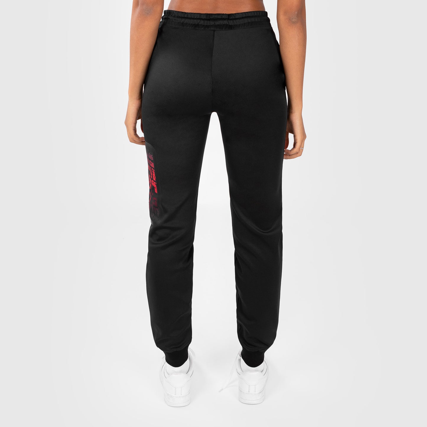 UFC Venum Performance Institute 2.0 Pantalón de Chándal para Mujer - Negro/Rojo