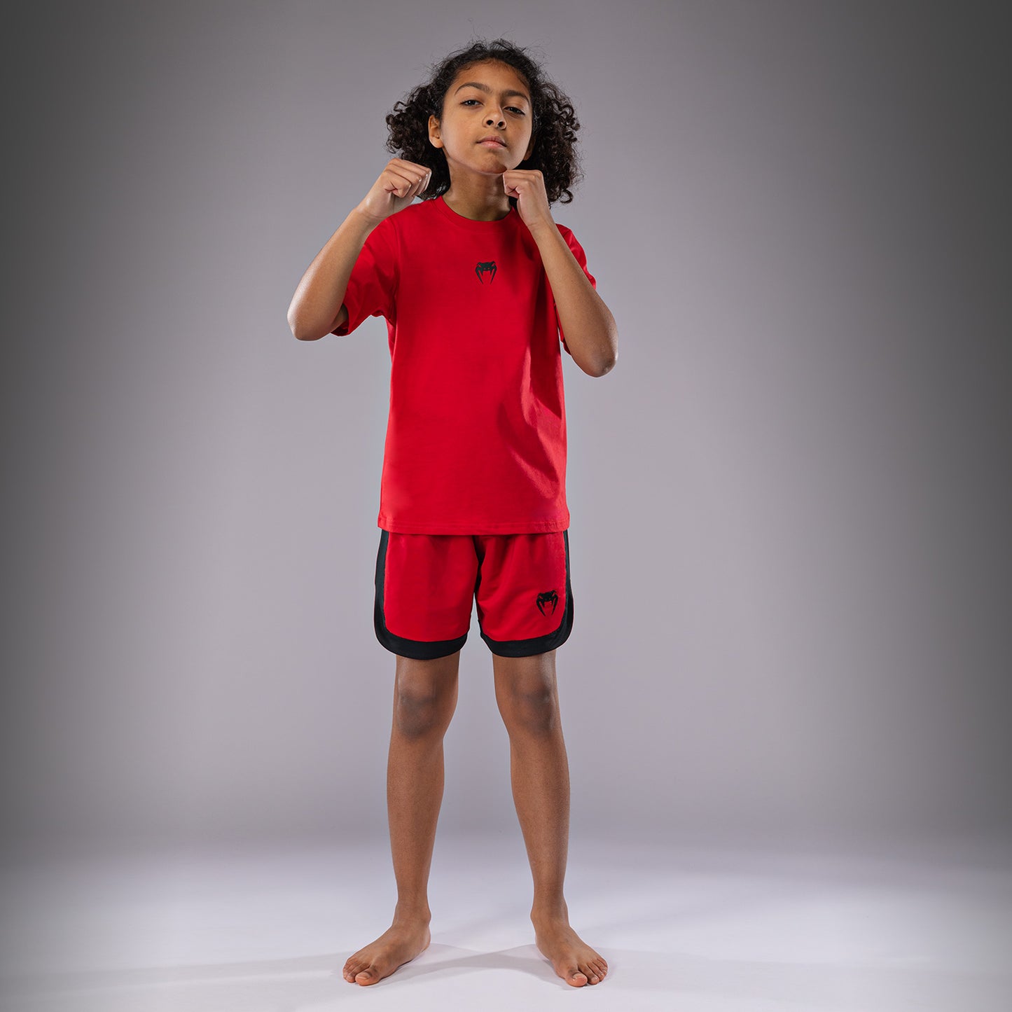 Venum Contender Camiseta para Niños - Rojo Cereza