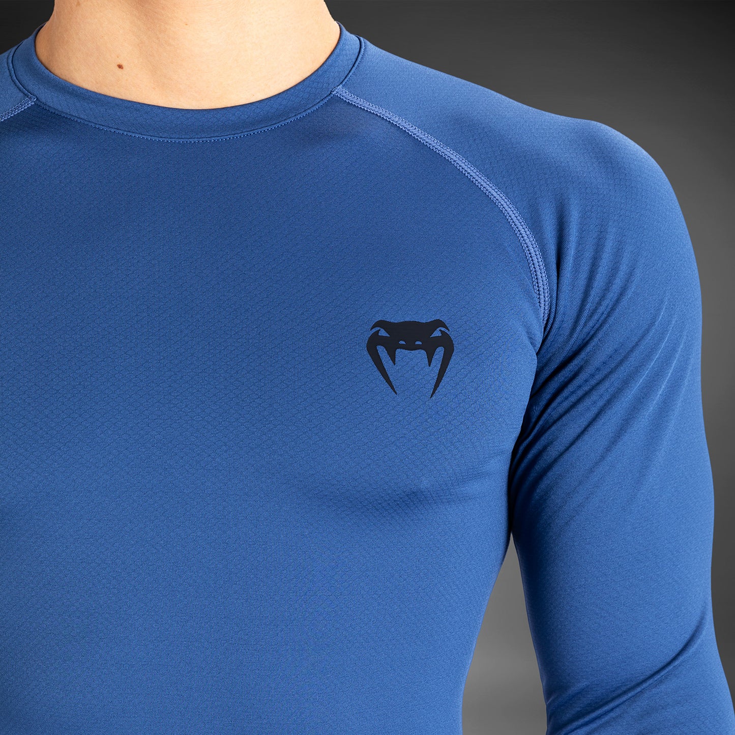 Venum Contender Lycra de manga larga para hombre - Azul