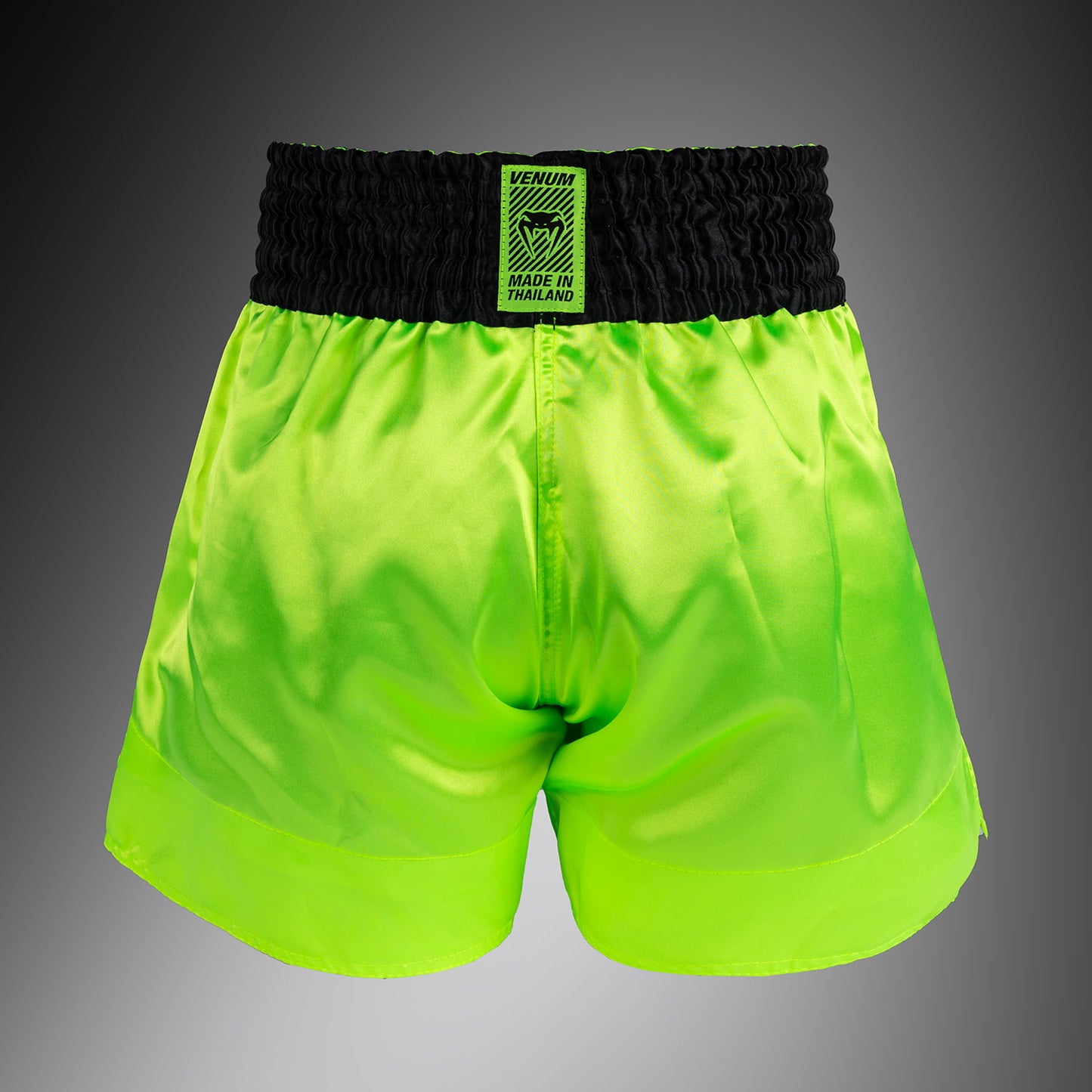 Venum Classic Evo Pantalones Cortos Muay Thai - Amarillo Neón/Negro