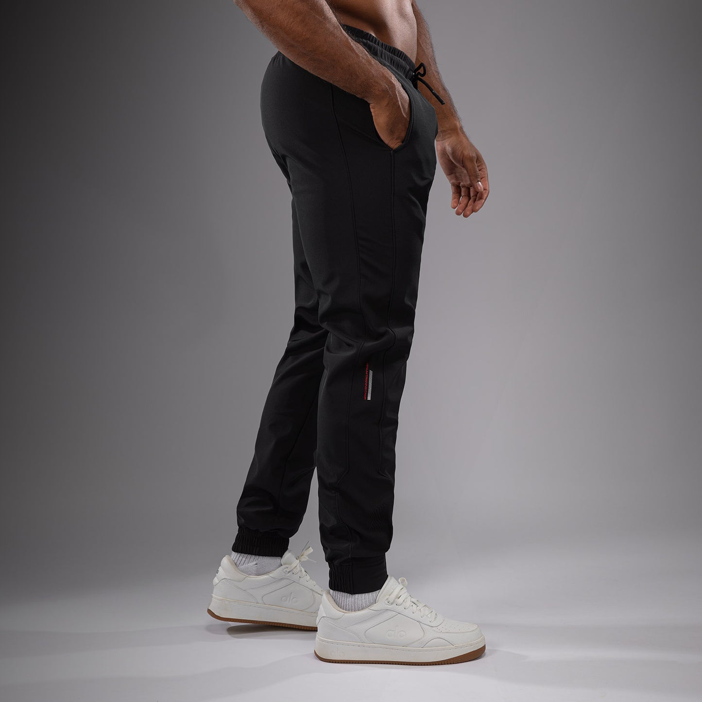 Venum Tactical XT Pantalón de chándal - Negro/Rojo fuego