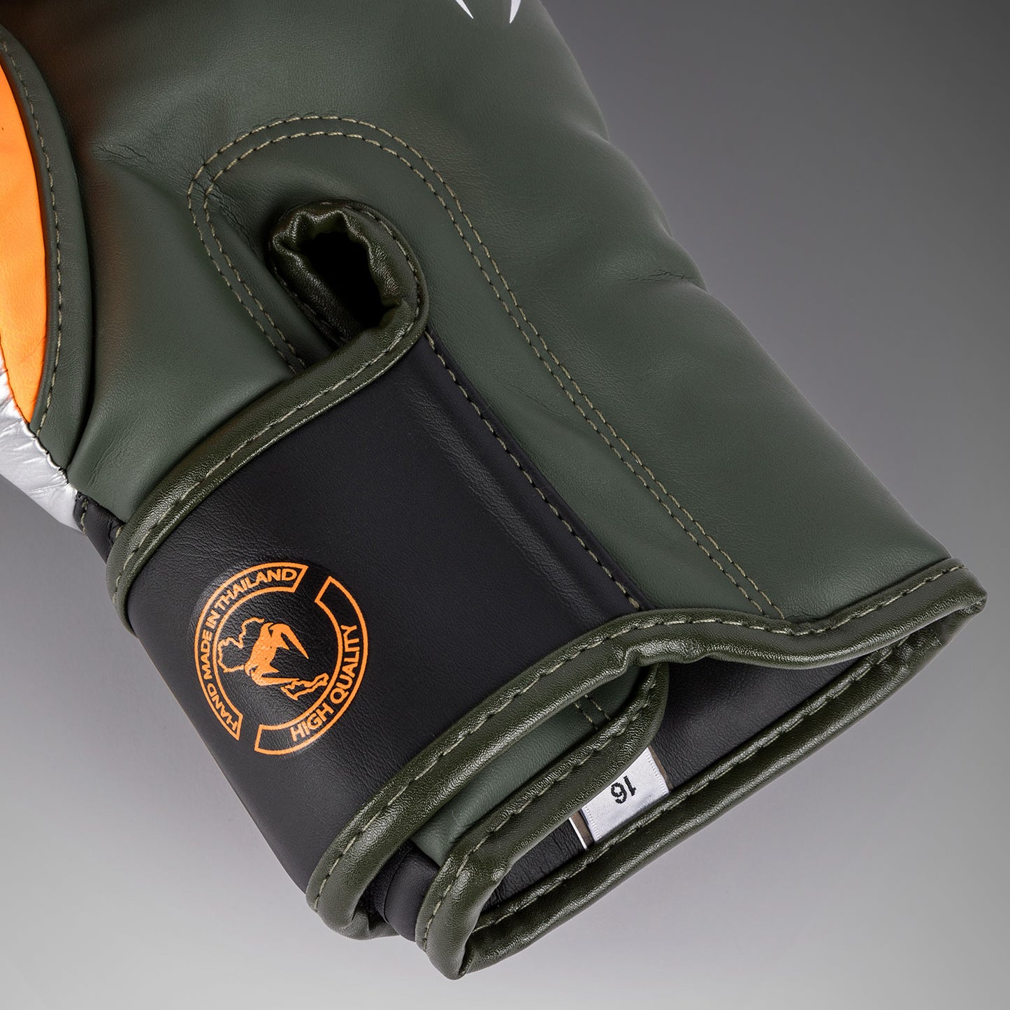 Venum Elite Guantes de Boxeo - Negro/Plata/Caki
