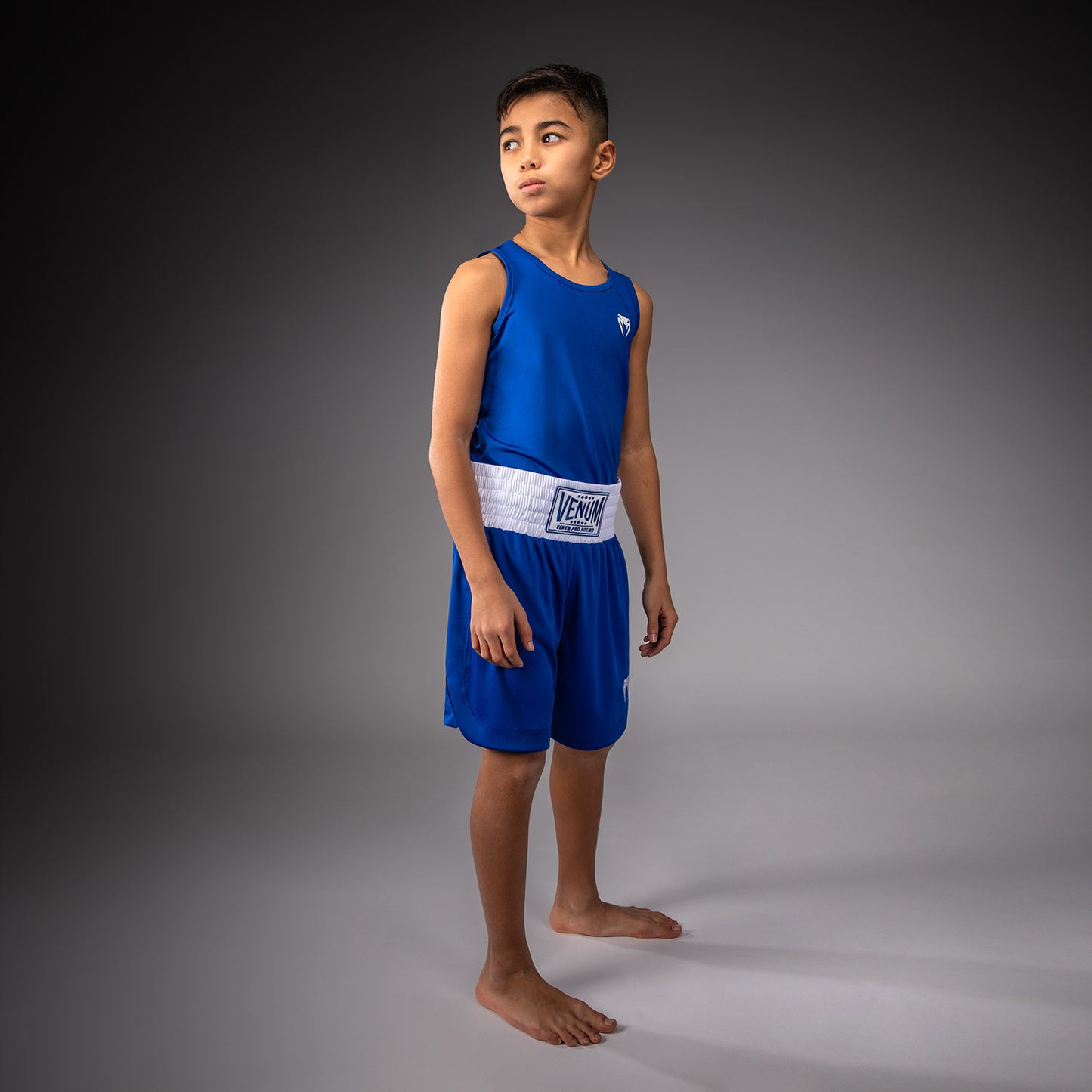 Venum Classic Short de Boxeo Para Niños – Azul Real