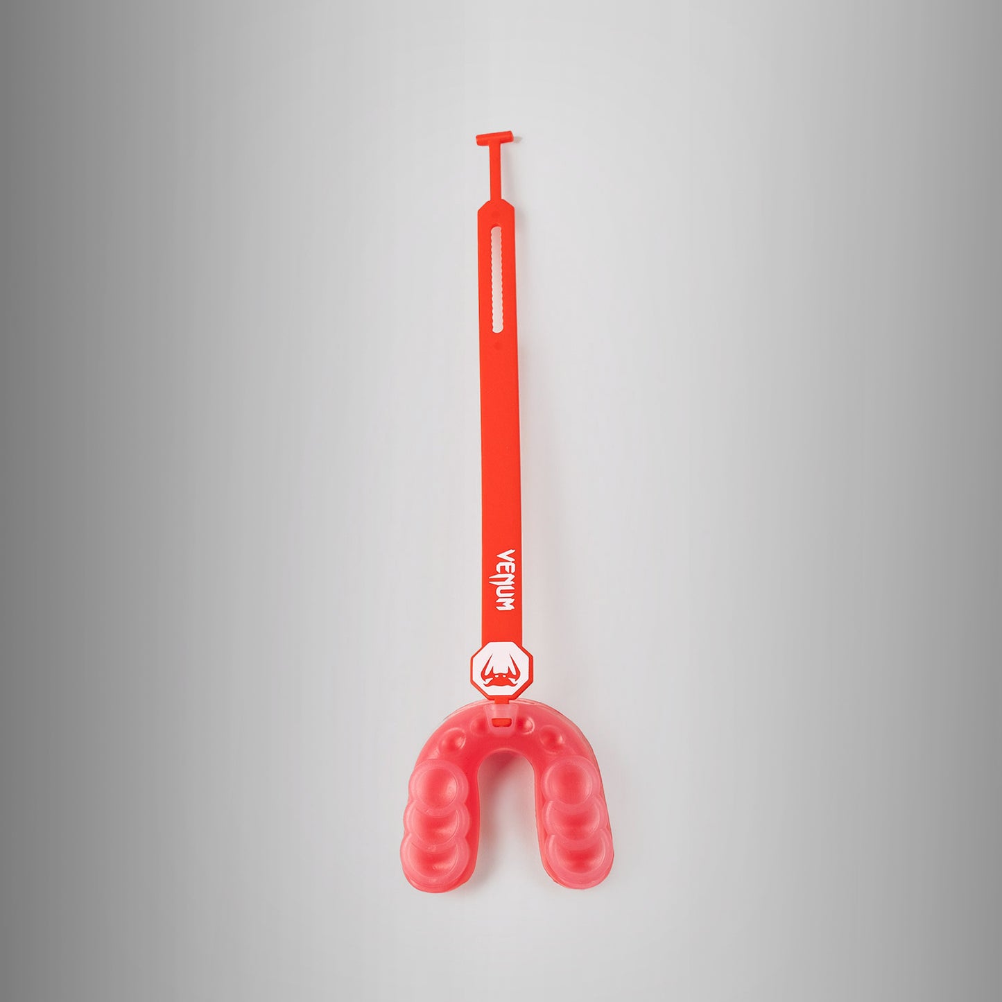 Venum Challenger Protector Bucal con Correa/sin Correa - Rojo Transparente