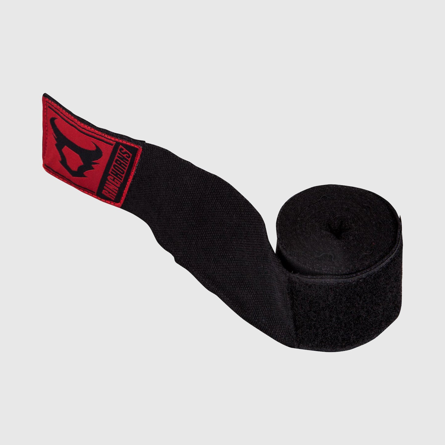 Ringhorns Charger Vendajes de Boxeo - 2,5 metros - Negro