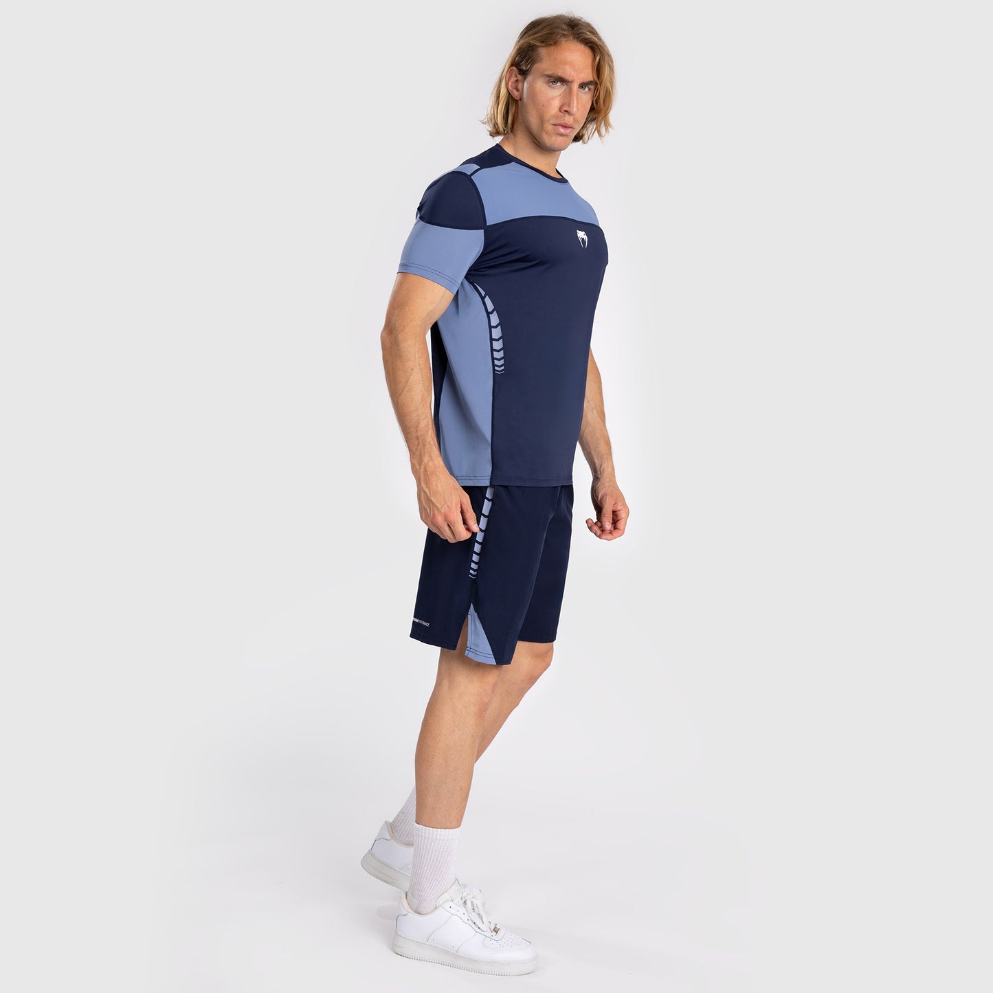 Venum Tempest Camiseta para Hombre Dry-Tech - Azul Marino/Azul