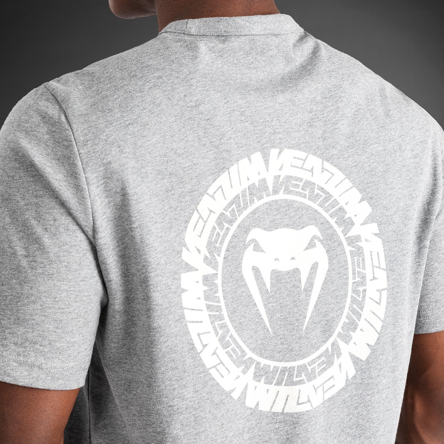 Venum Vortex XL Camiseta para Hombre - Gris Claro Jaspeado