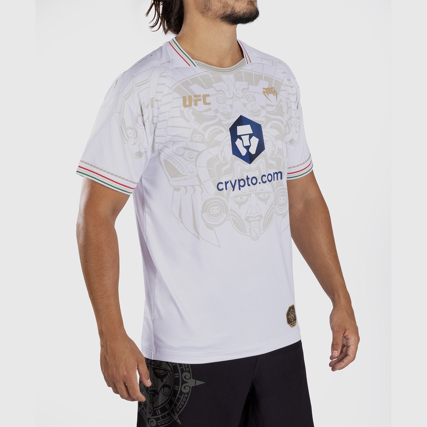 Noche UFC by Venum Authentic Fight Night Camiseta Dry Tech Hombre - Blanco