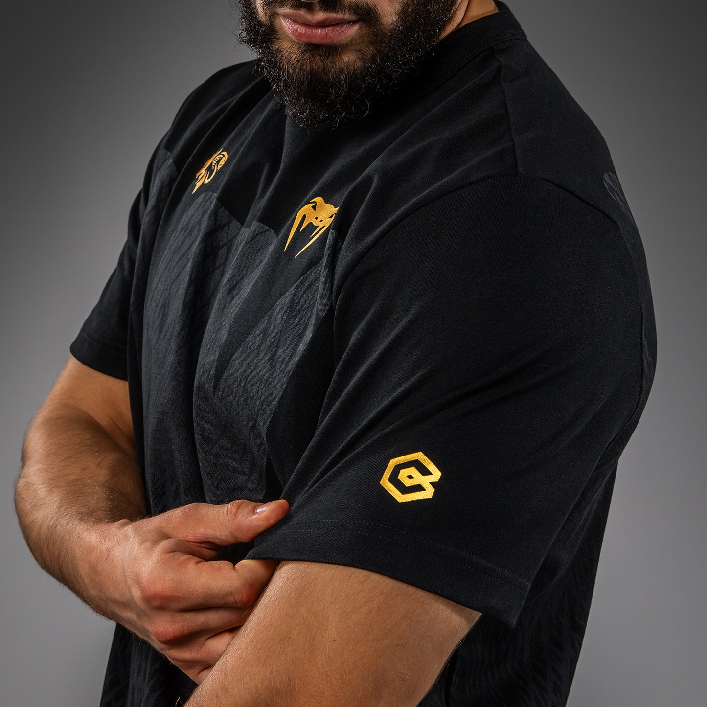 Venum x Chimaev Camiseta - Negro/Gris