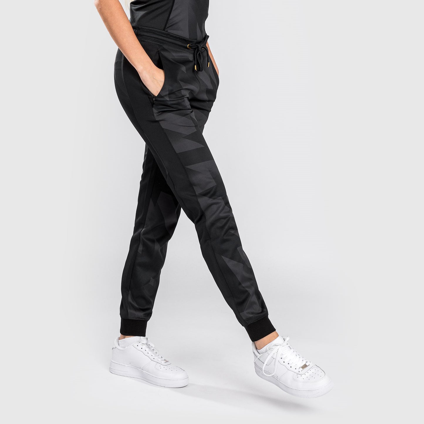 Pantalones Jogging Venum Razor - Para Mujeres - Negro/Dorado