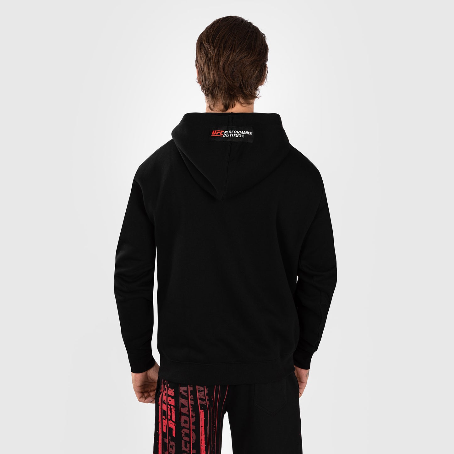 UFC Venum Performance Institute 2.0 Sudadera con Capucha para Hombre - Negro/Rojo