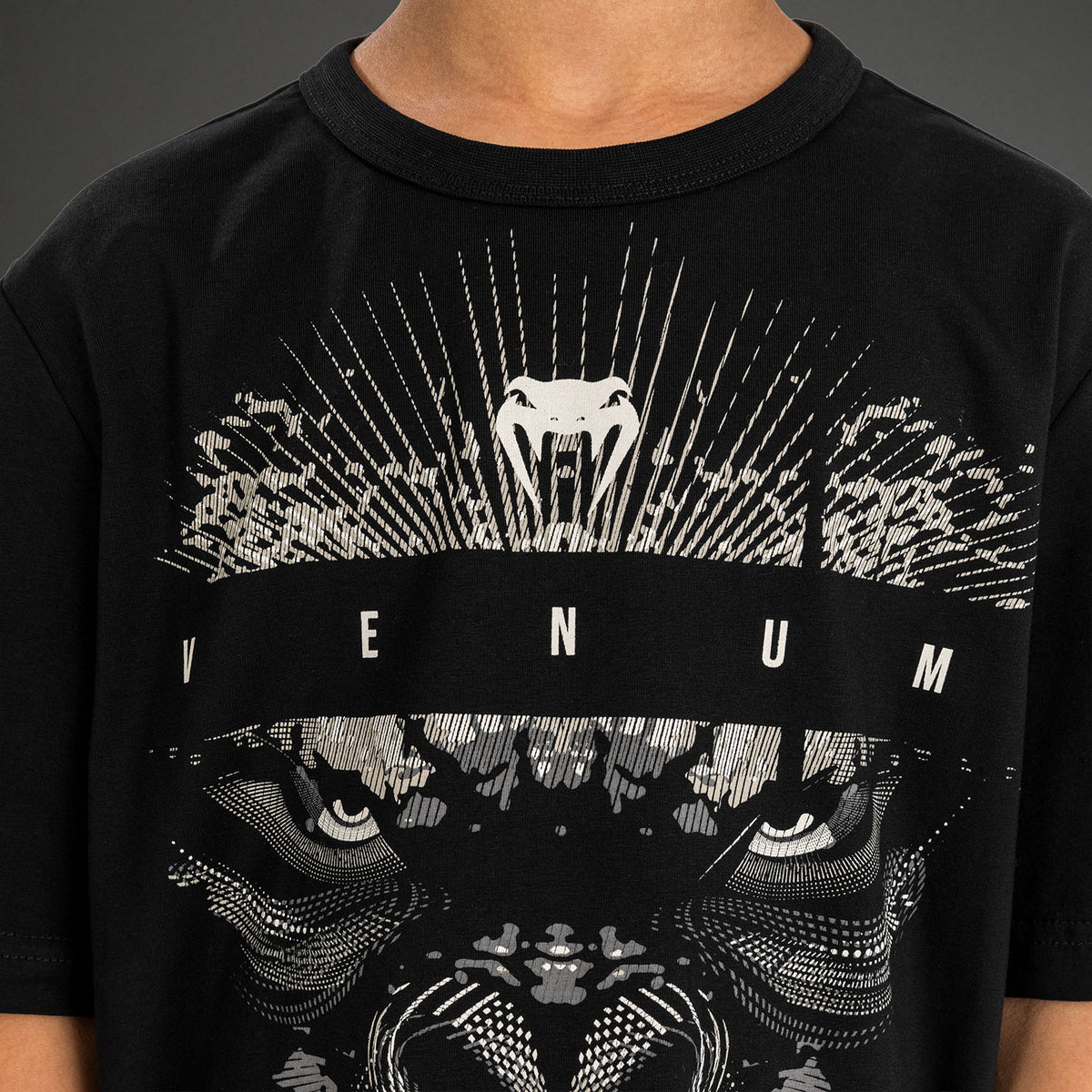 Venum Gorilla Jungle Camiseta para niños - Negro/Blanco