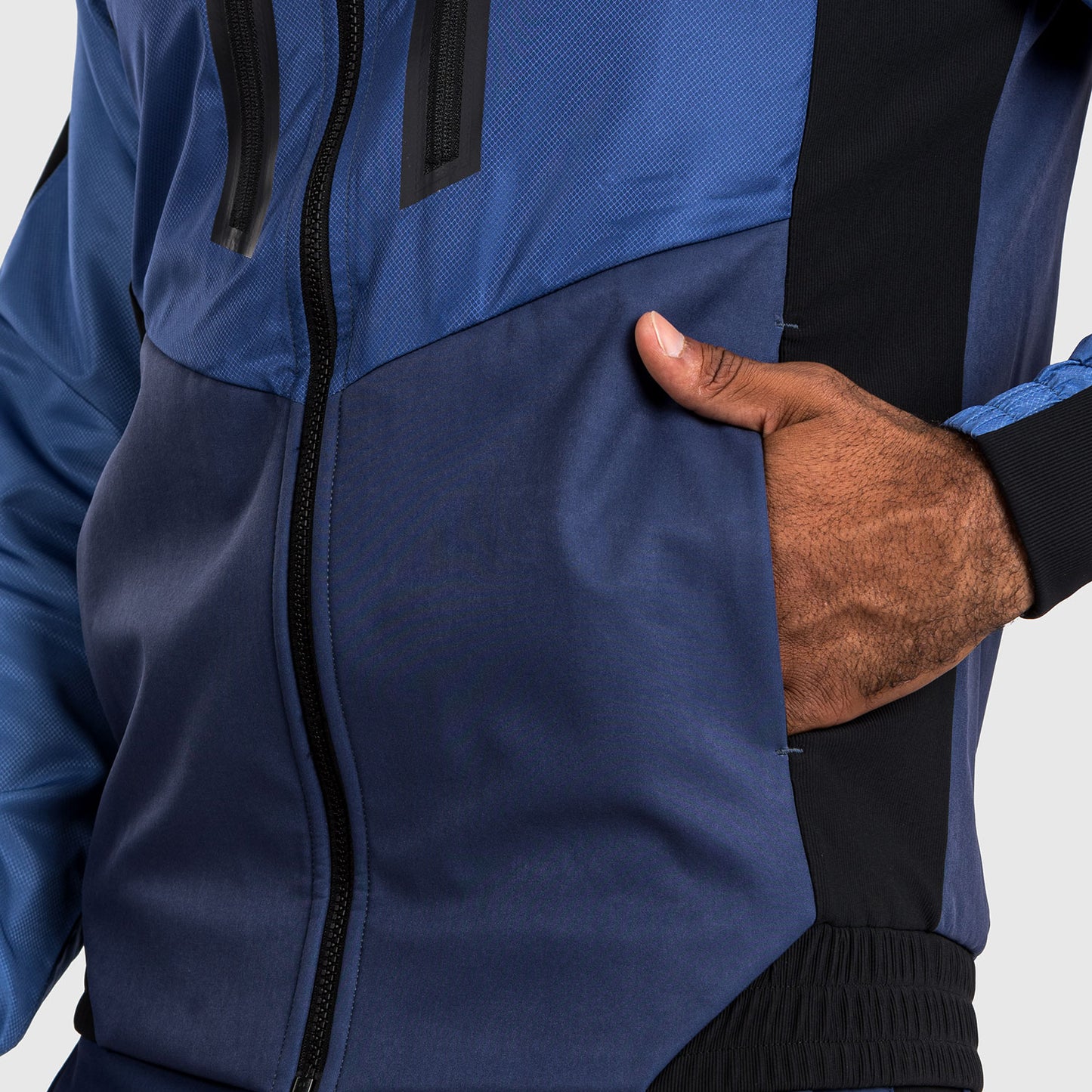Venum Laser 3.0 Track Jacket - Negro/Azul