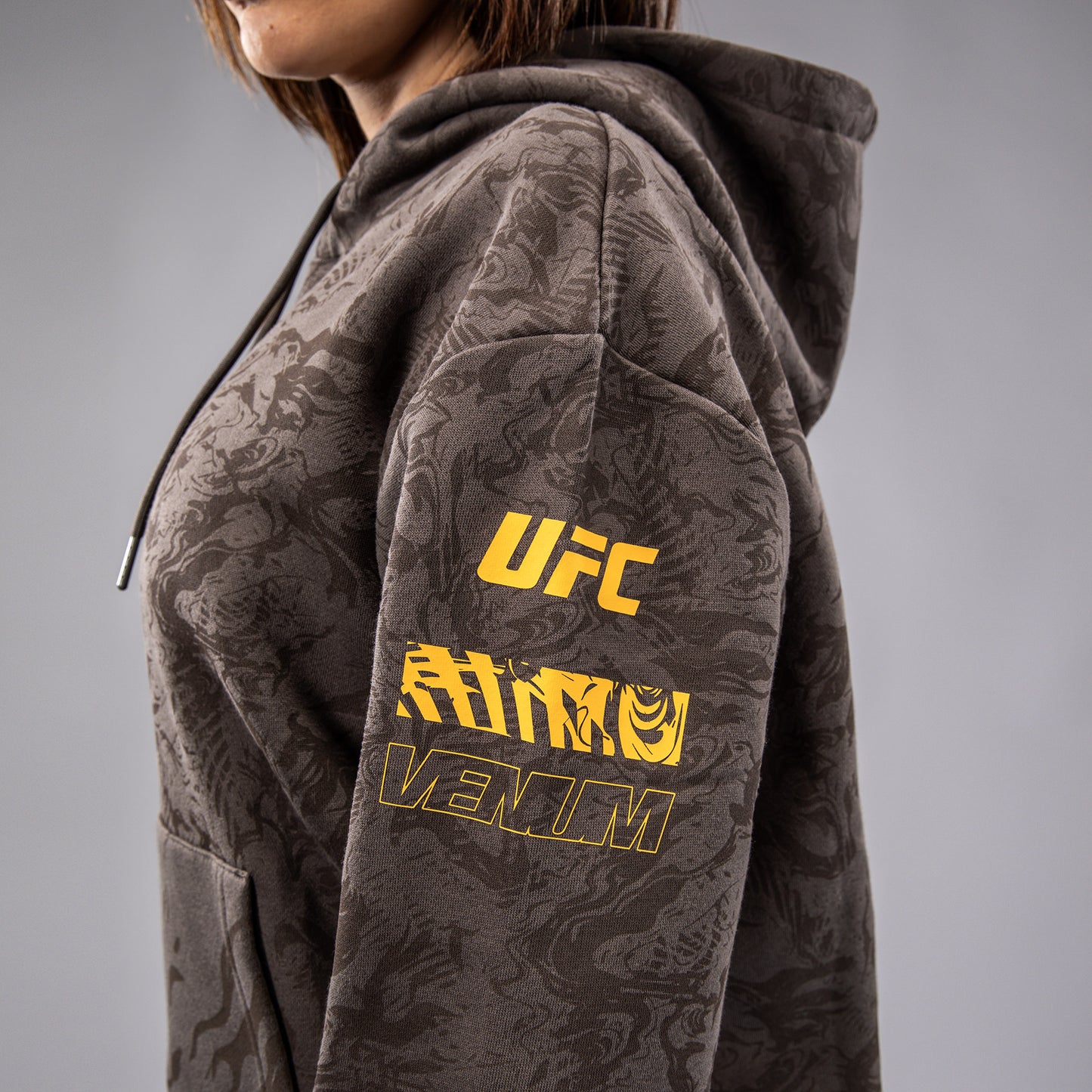 UFC Fusion by Venum Fight Week Sudadera con Capucha para Mujer - Marrón tierra
