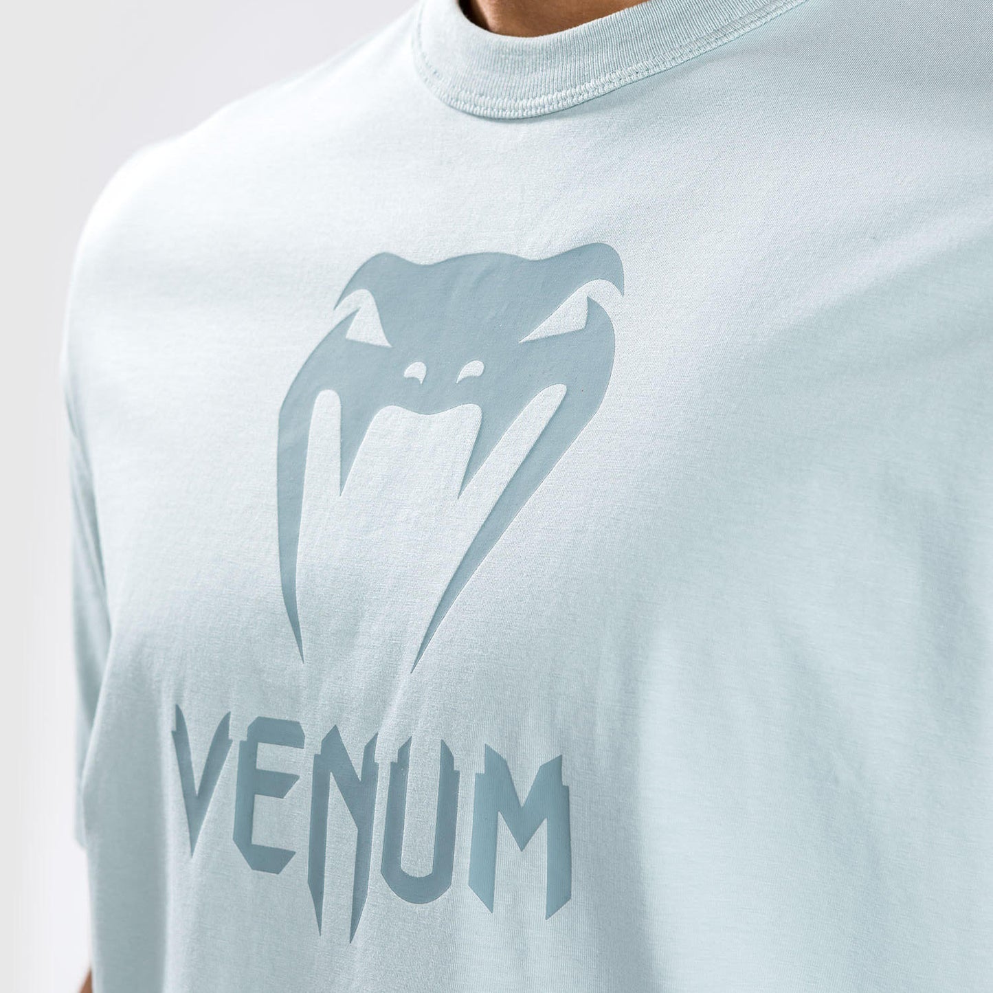 Venum Classic Camiseta - Azul Clearwater/Azul Clearwater