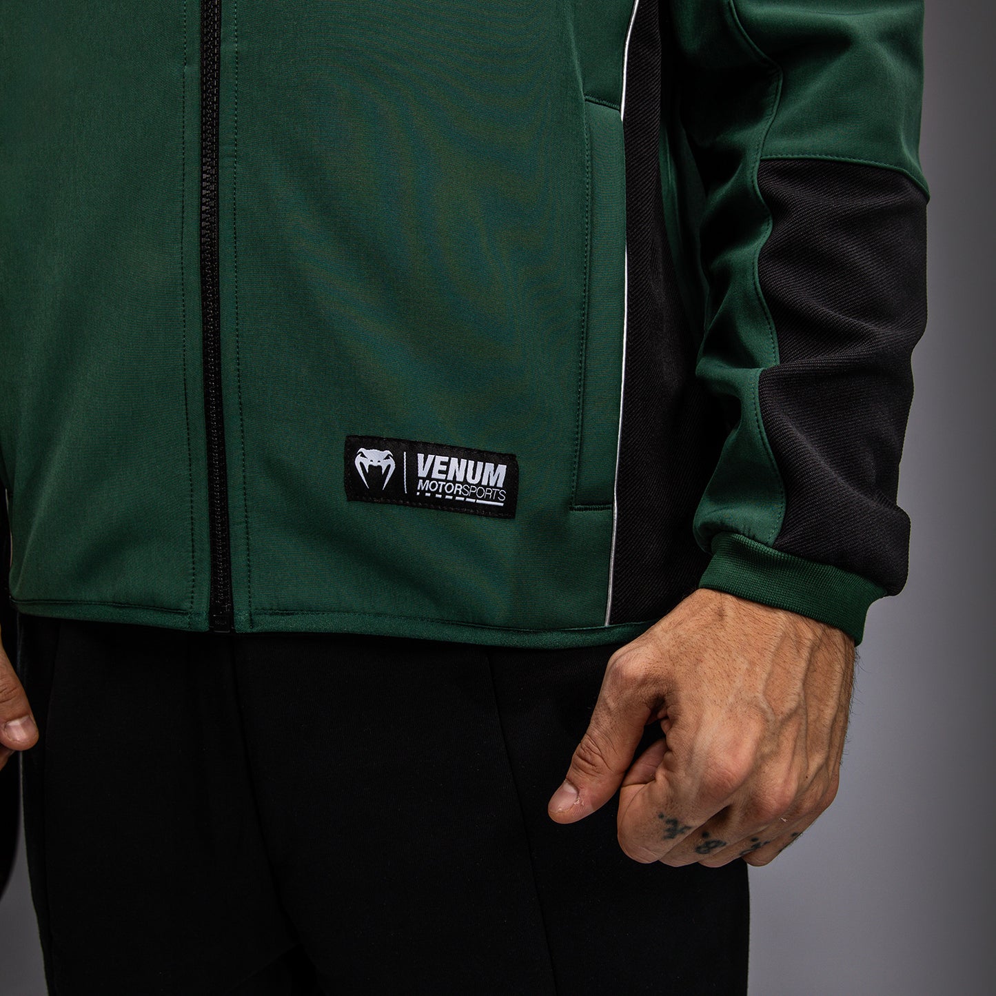 Venum Motorsport Chaqueta Softshell - Bosque Profundo